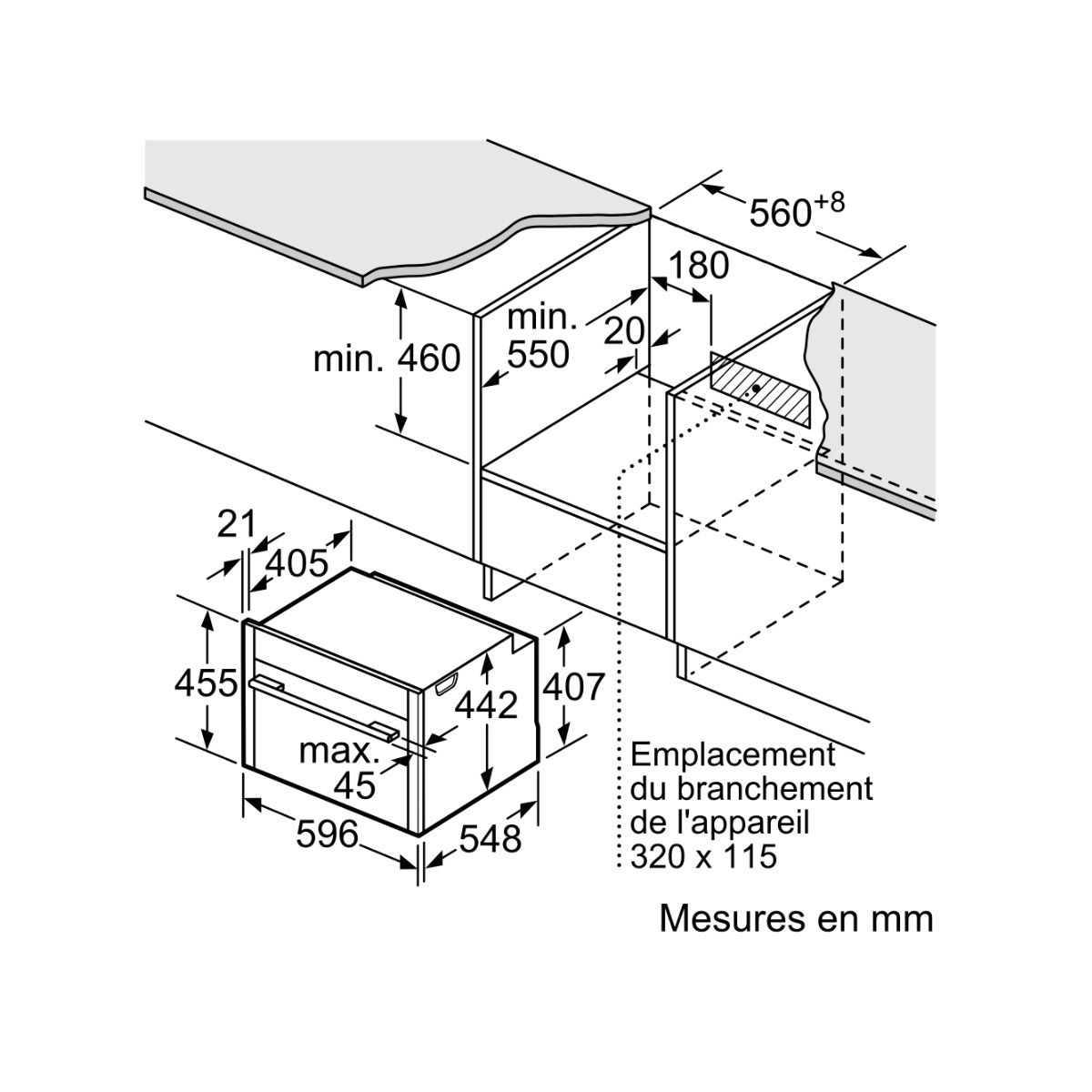 Neff Einbau-Kombi-Backofen 45 l Edelstahl - C24ms31n0