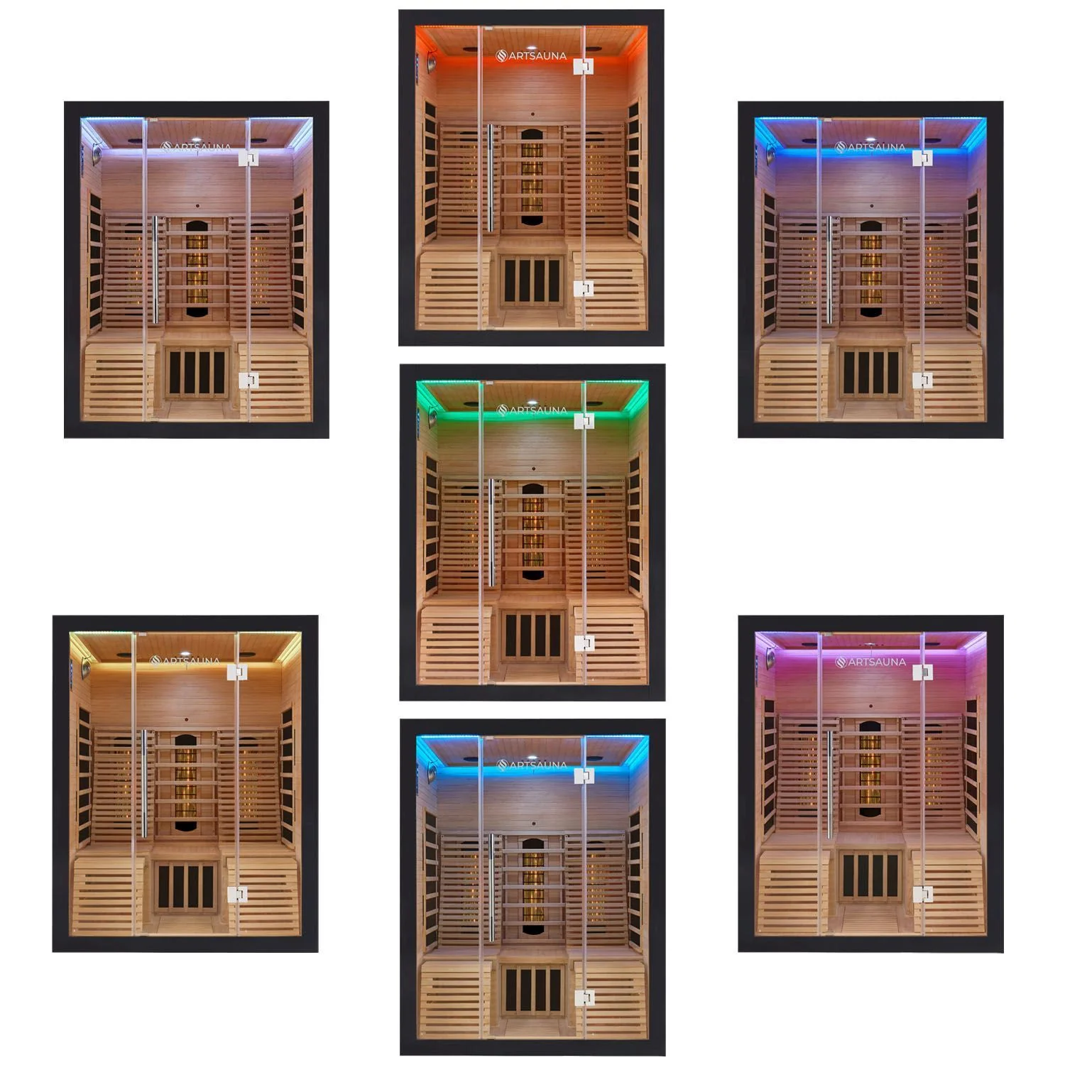 2025 Helsinki 150 Schwarze Infrarotkabine