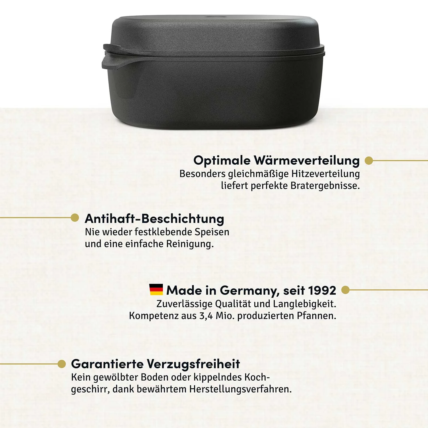 Große 2-in-1-Bratform 2025 – 39,2 x 26,3 cm mit Deckel