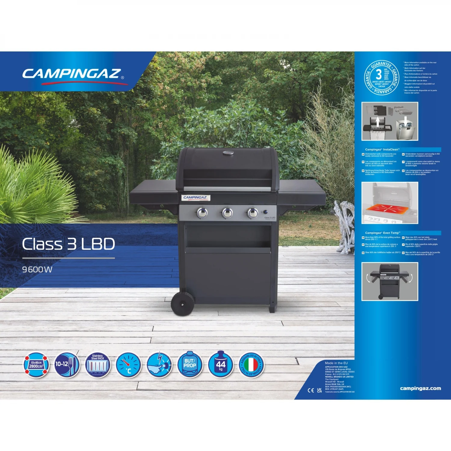 Gasgrill 3er Serie Classic LBD Campingaz