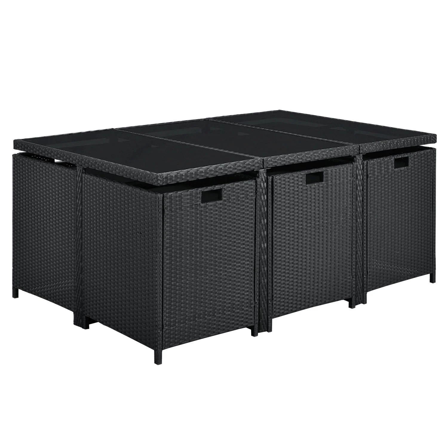 Ensemble de salon Baracoa L en polyrotin 2025