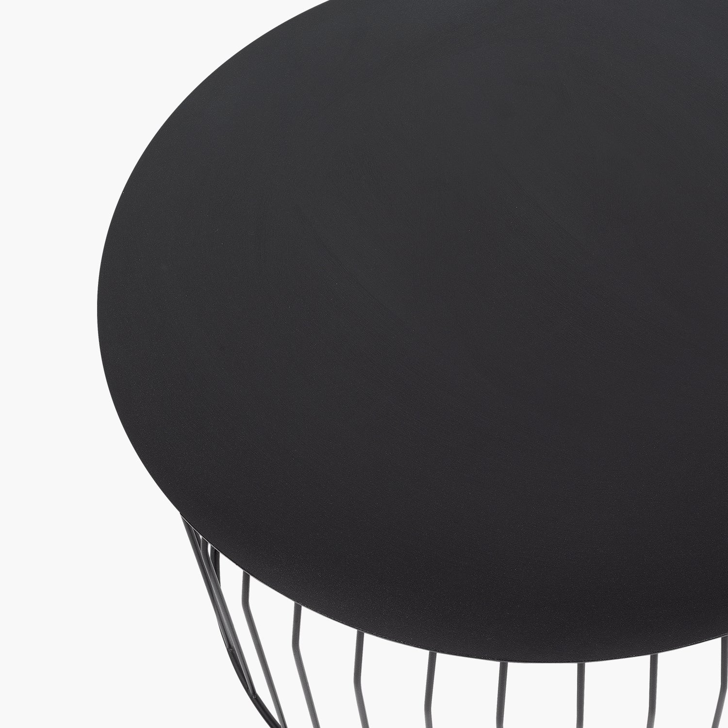 Table basse Wire DIAM 60 noire 2025