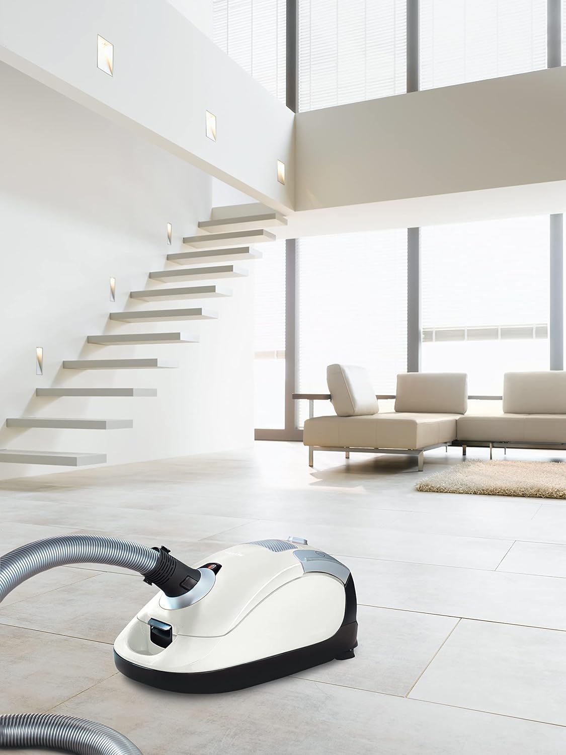 Aspirateur traîneau Pure Suction Powerline 2025. Blanc lotus.