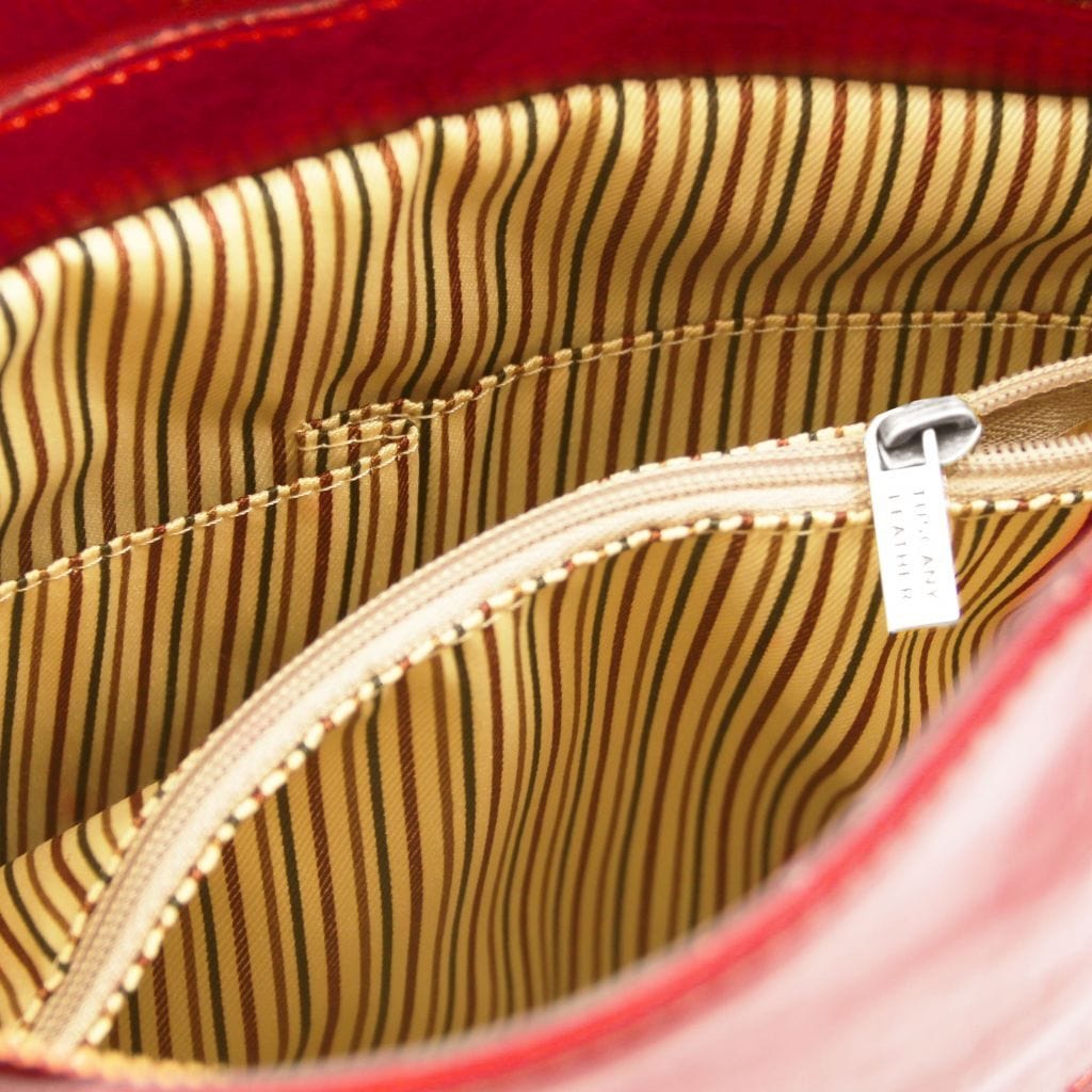 Patty - Italian leather convertible 2-in-1 backpack shoulder bag | TL141497