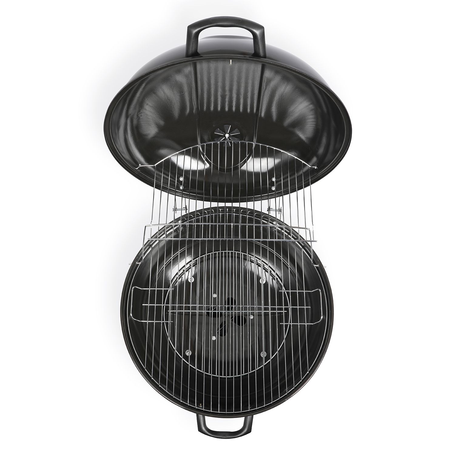 Livoo Holzkohlegrill 55 cm Schwarz - Doc270