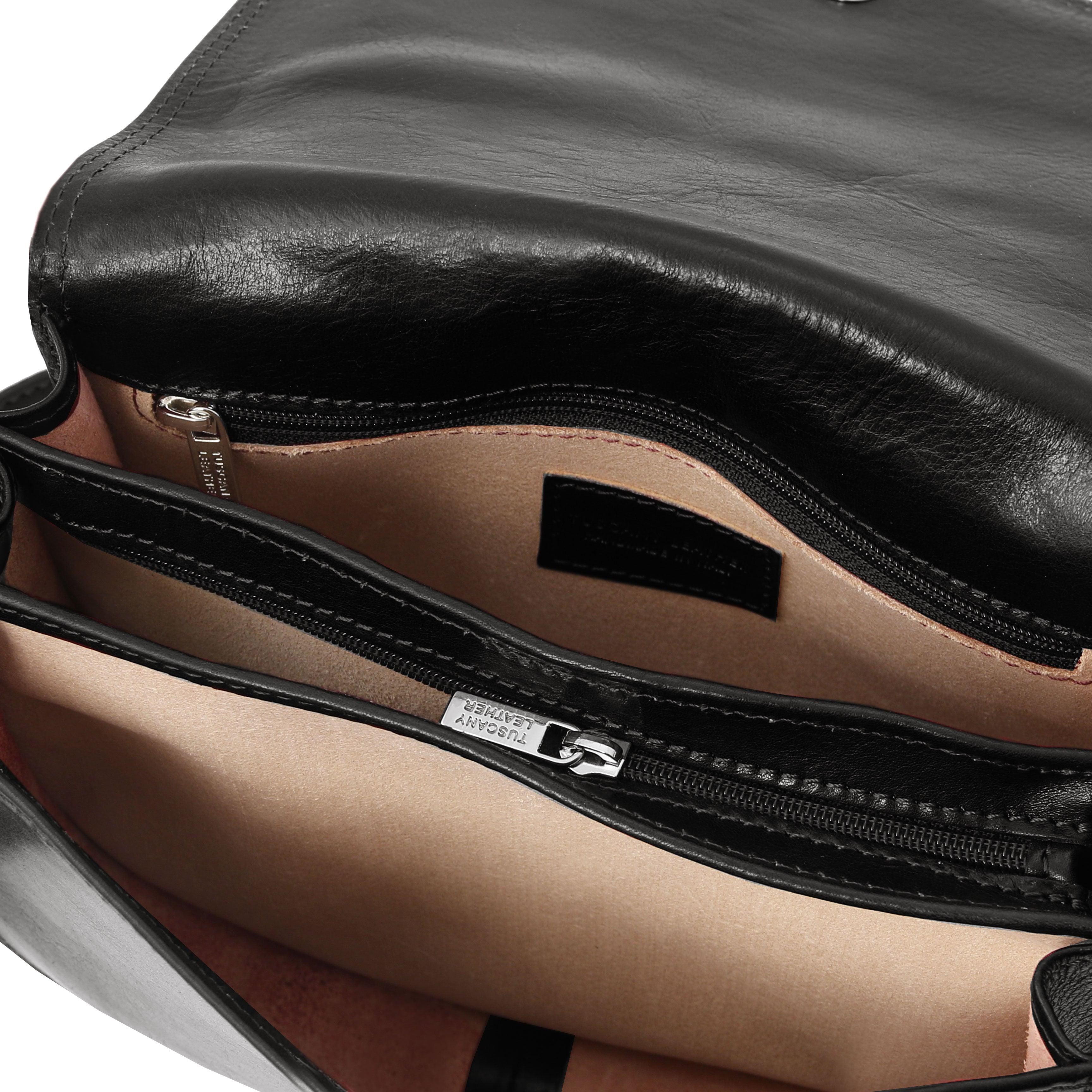 Isabella - leather saddle bag | TL9031