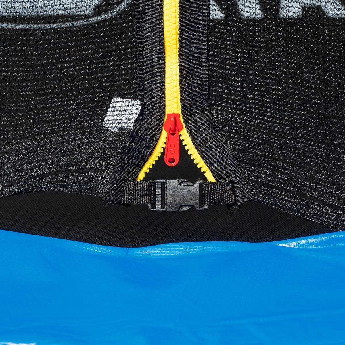 Ataa Oval 185 Blå Trampolin til Børn - Udendørs Spil og Legetøj til Børn