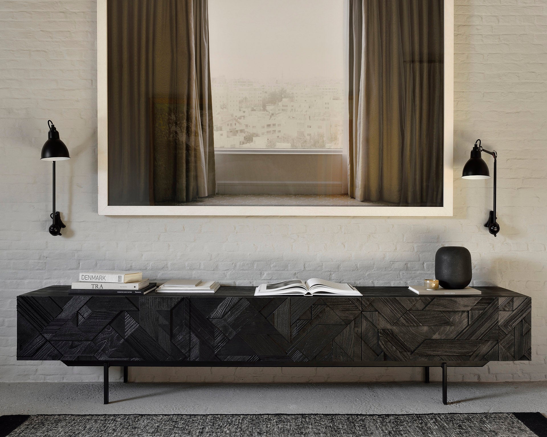 Graphic TV Cupboard - 94