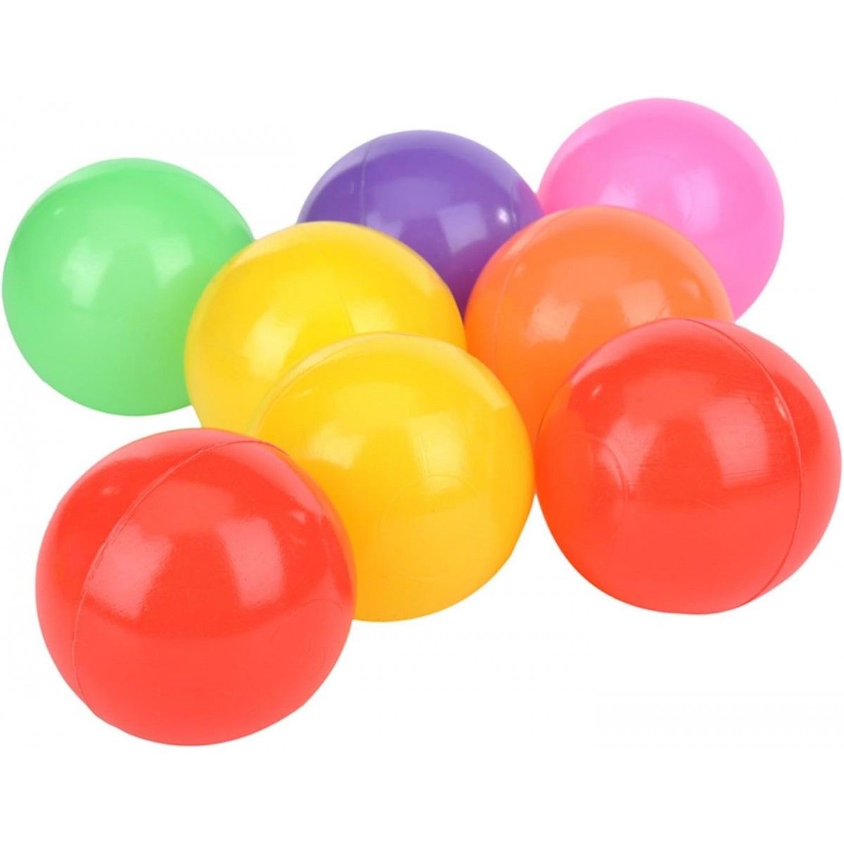 100er-Pack Bälle für Bällebecken – Kinderspiele und Spielzeug für draußen