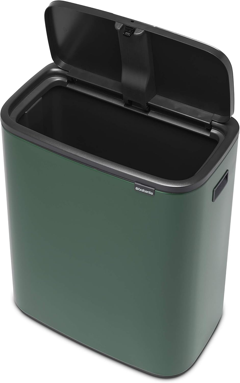 Brabantia Abfalleimer, Stahl matt, Anti-Fingerprint, 2 x 30 l