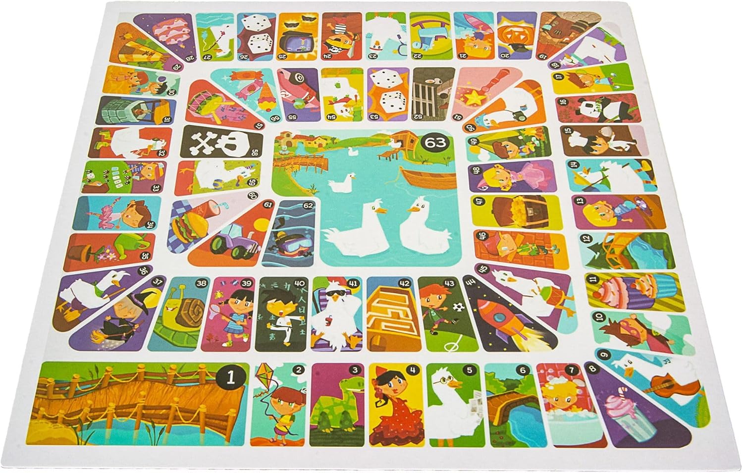 Leomark Spieltisch aus Holz für Kinder und Erwachsene | Spielspaß zu Hause oder auf Partys, Familienunterhaltung | Stabil, lehrreich und einfach aufzubauen