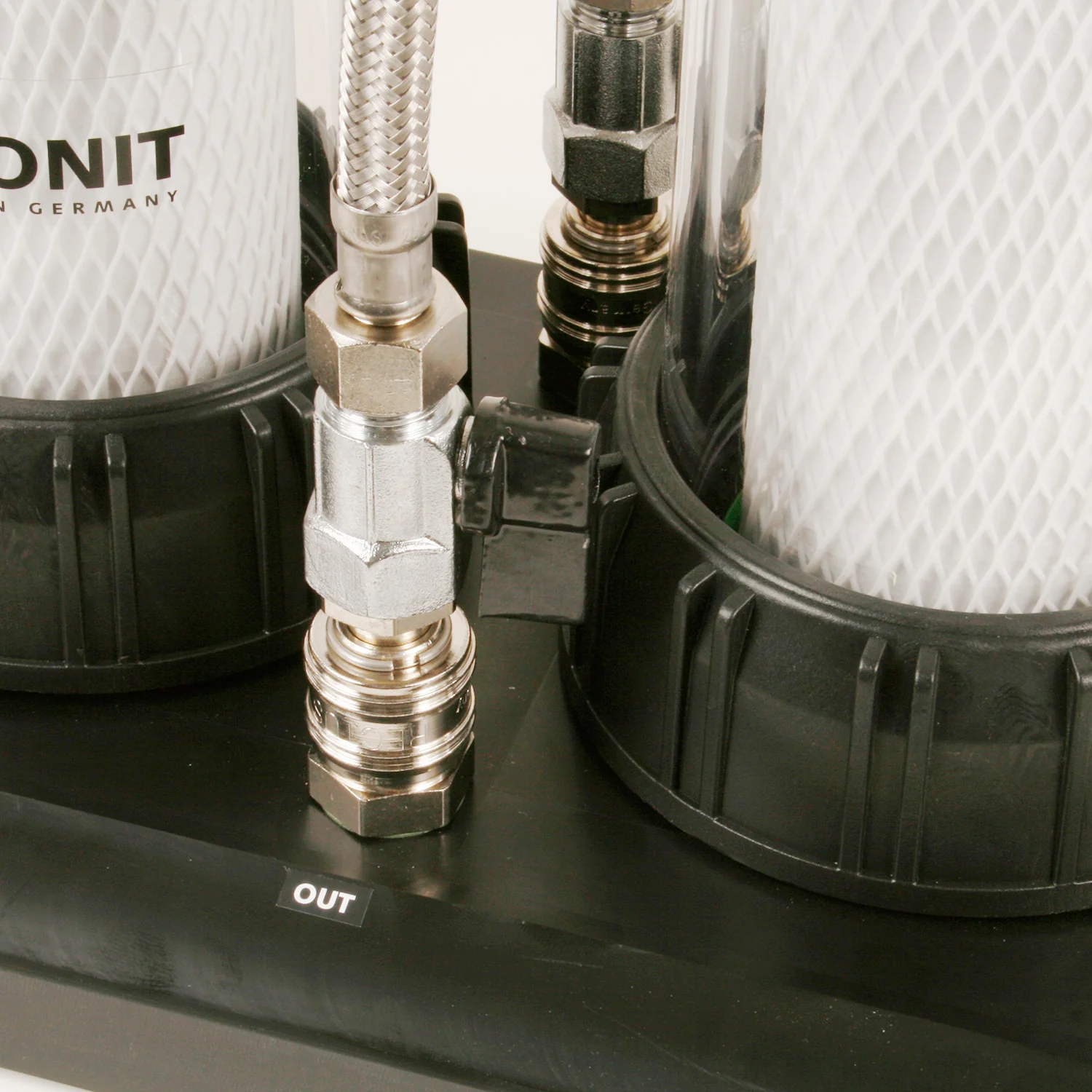 2025 Carbonit DUO HPP Parallel – Filtre à eau sous évier avec double cartouche. Sans robinet.