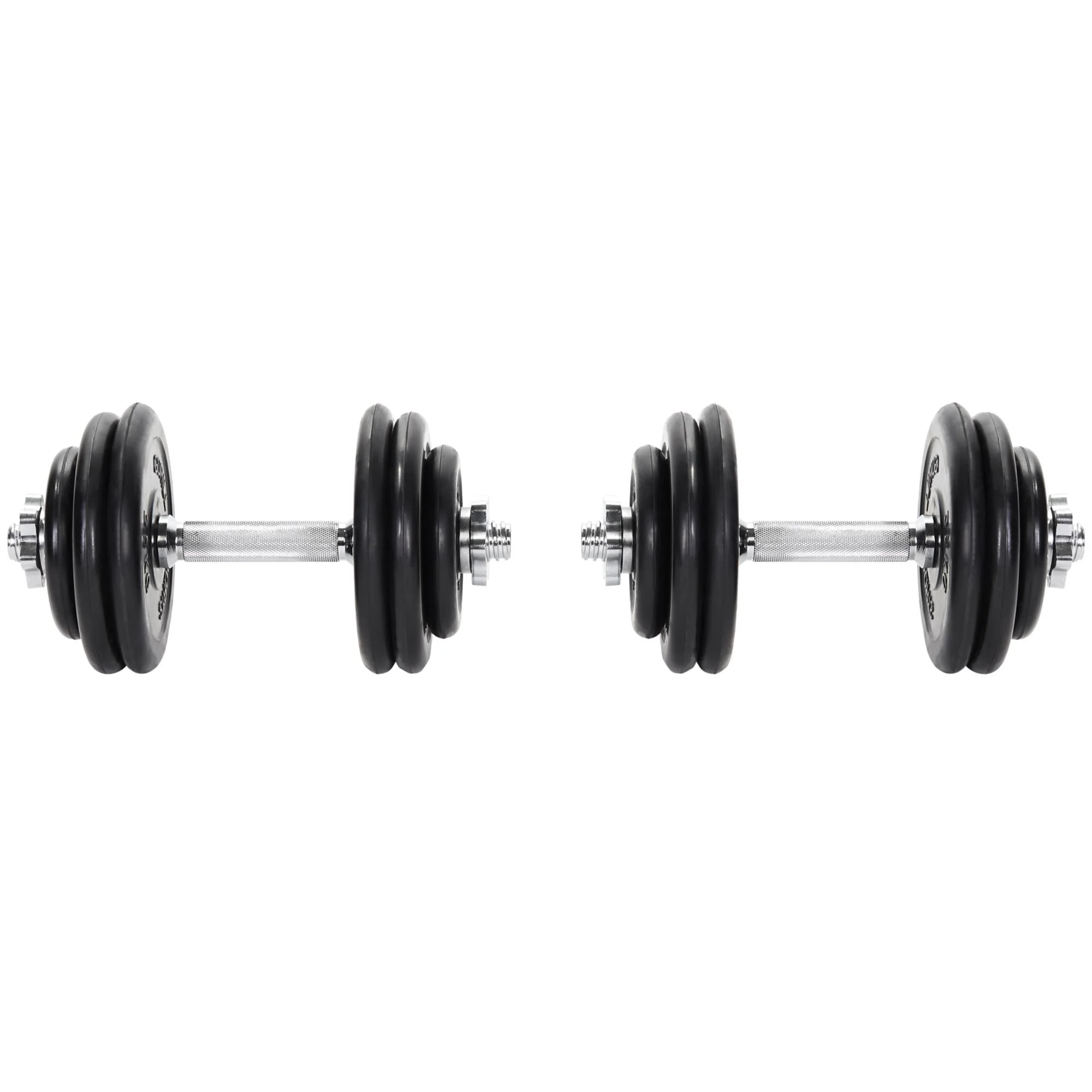 2025 Gummibelagt håndvægtsæt 30 kg