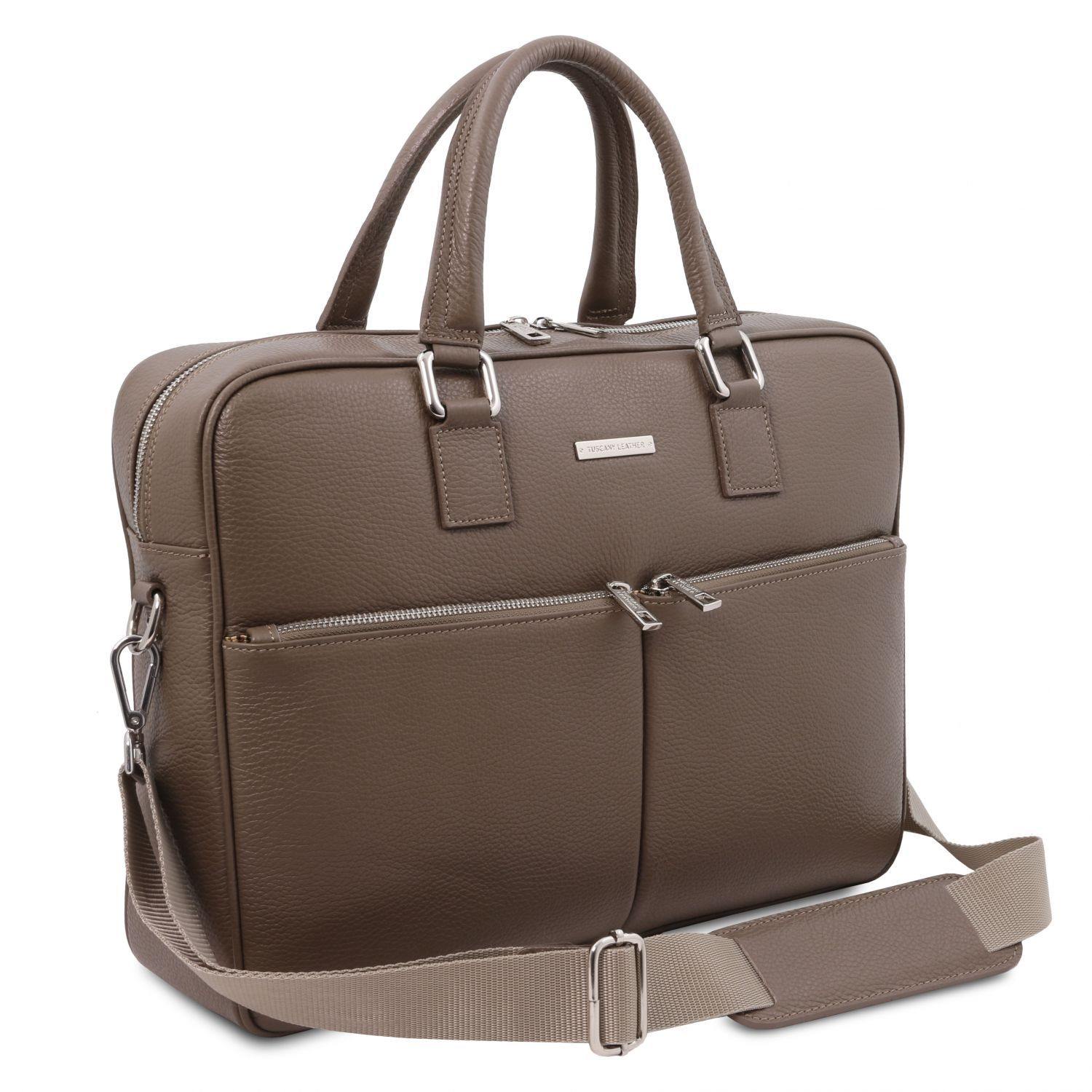 Treviso - Leather laptop briefcase | TL142546