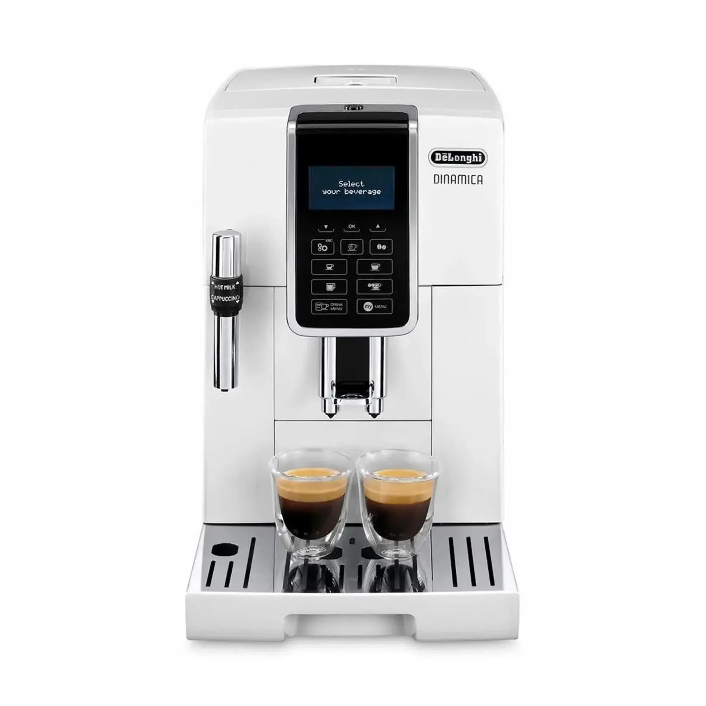2025 DeLonghi ECAM350.35.W Hvid Automatisk Kaffemaskine