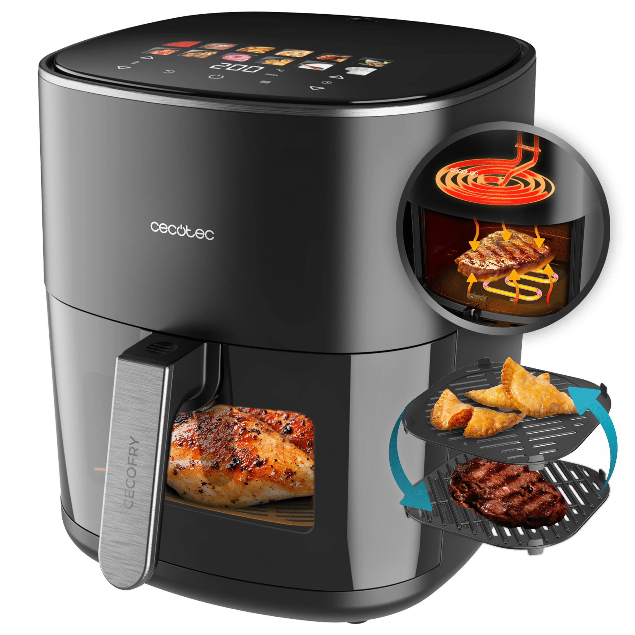 Cecofry&Grill Duoheat 6500