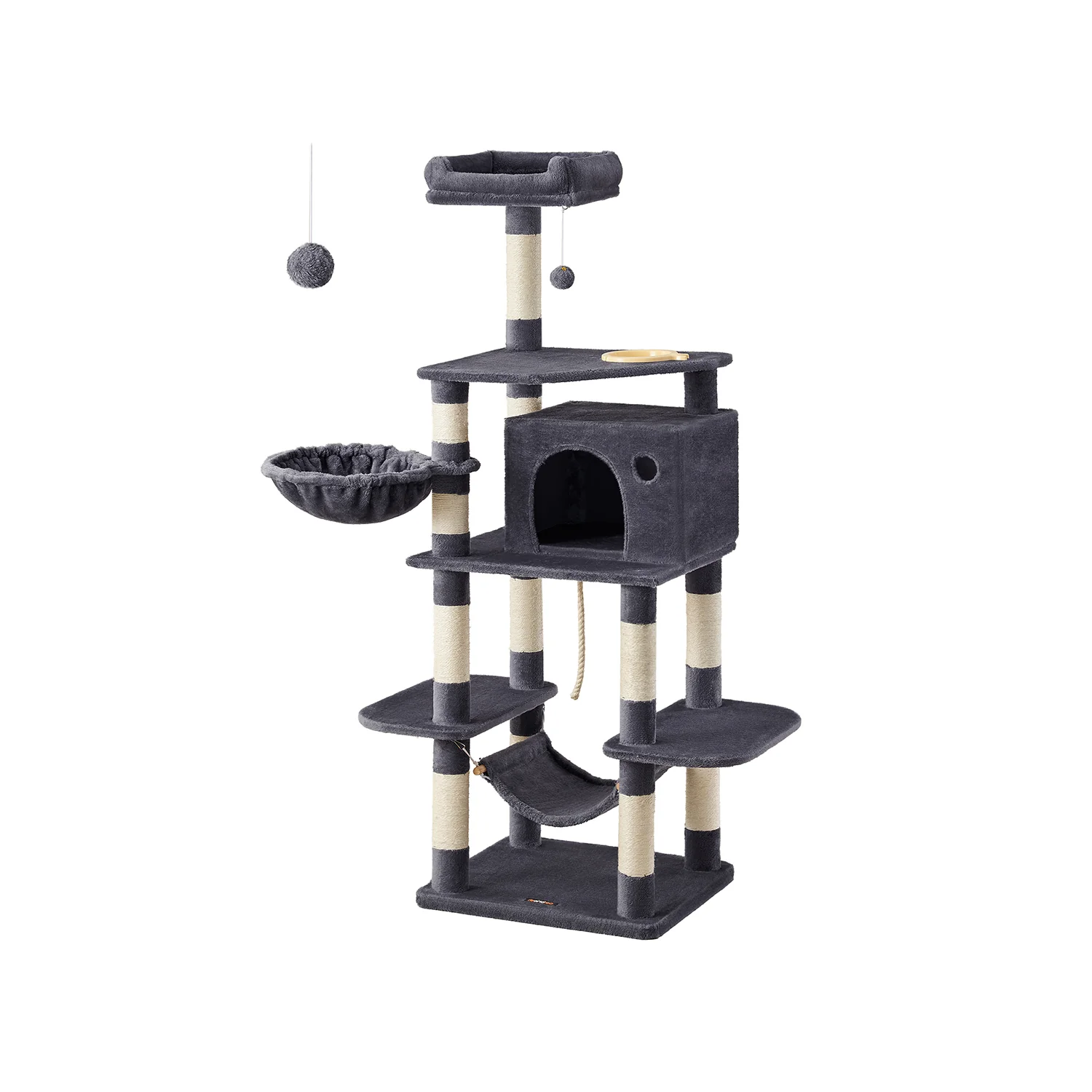 Kradsetræ med platform