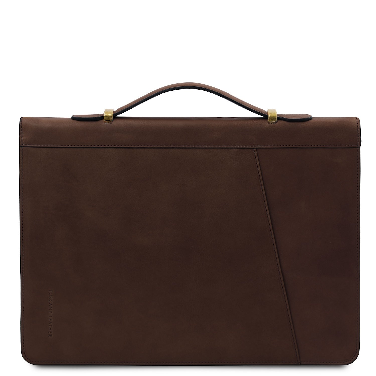 Costantino - Leather document case with handle | TL142545