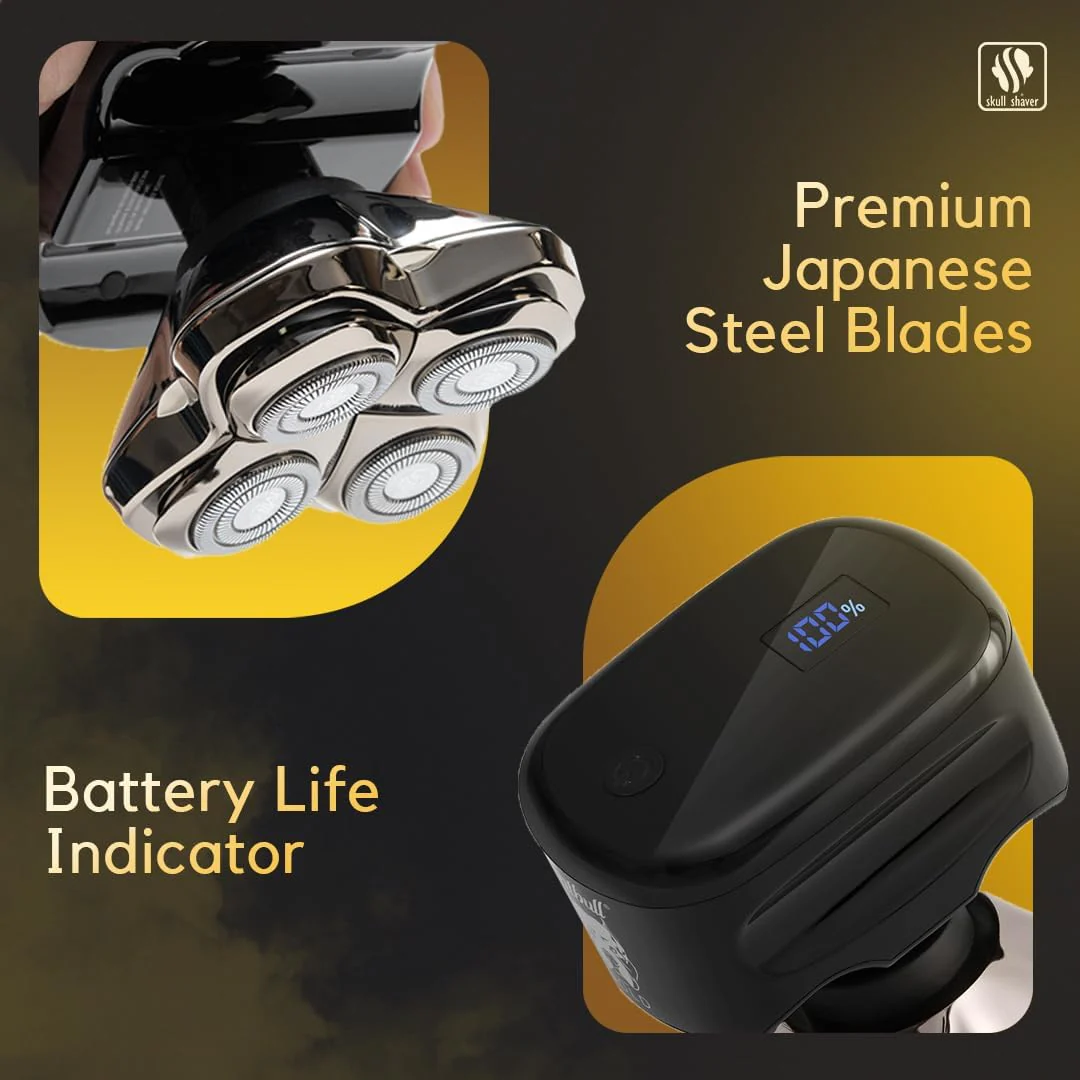 2025 Pitbull Gold PRO – Elektrisk barbermaskine til hoved og ansigt