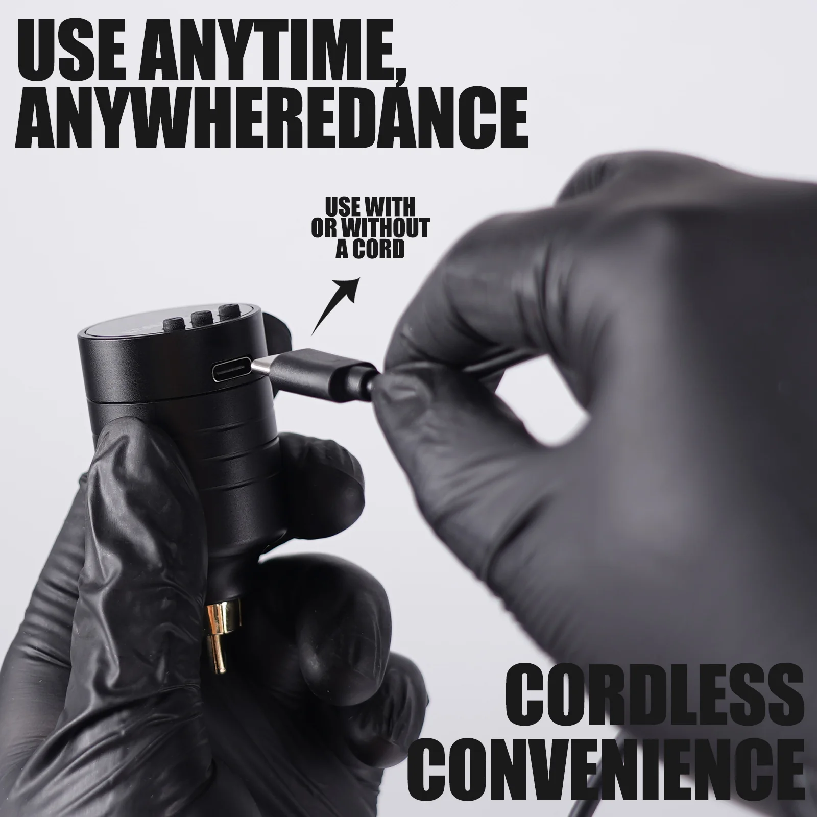 Kit de machine à tatouer sans fil Dragonhawk S8 avec course de 3,5 mm