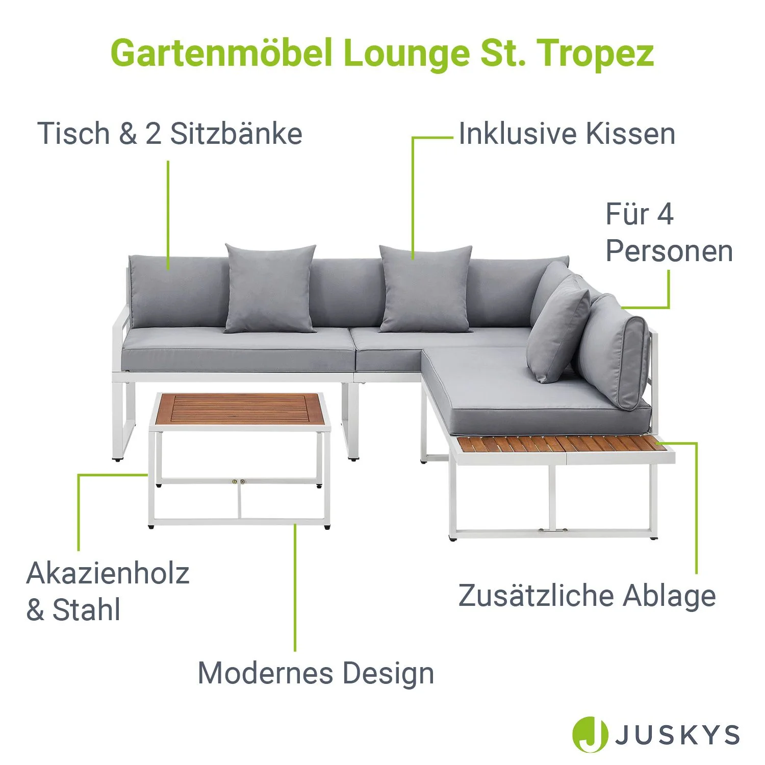 2025 St. Tropez Gartenset