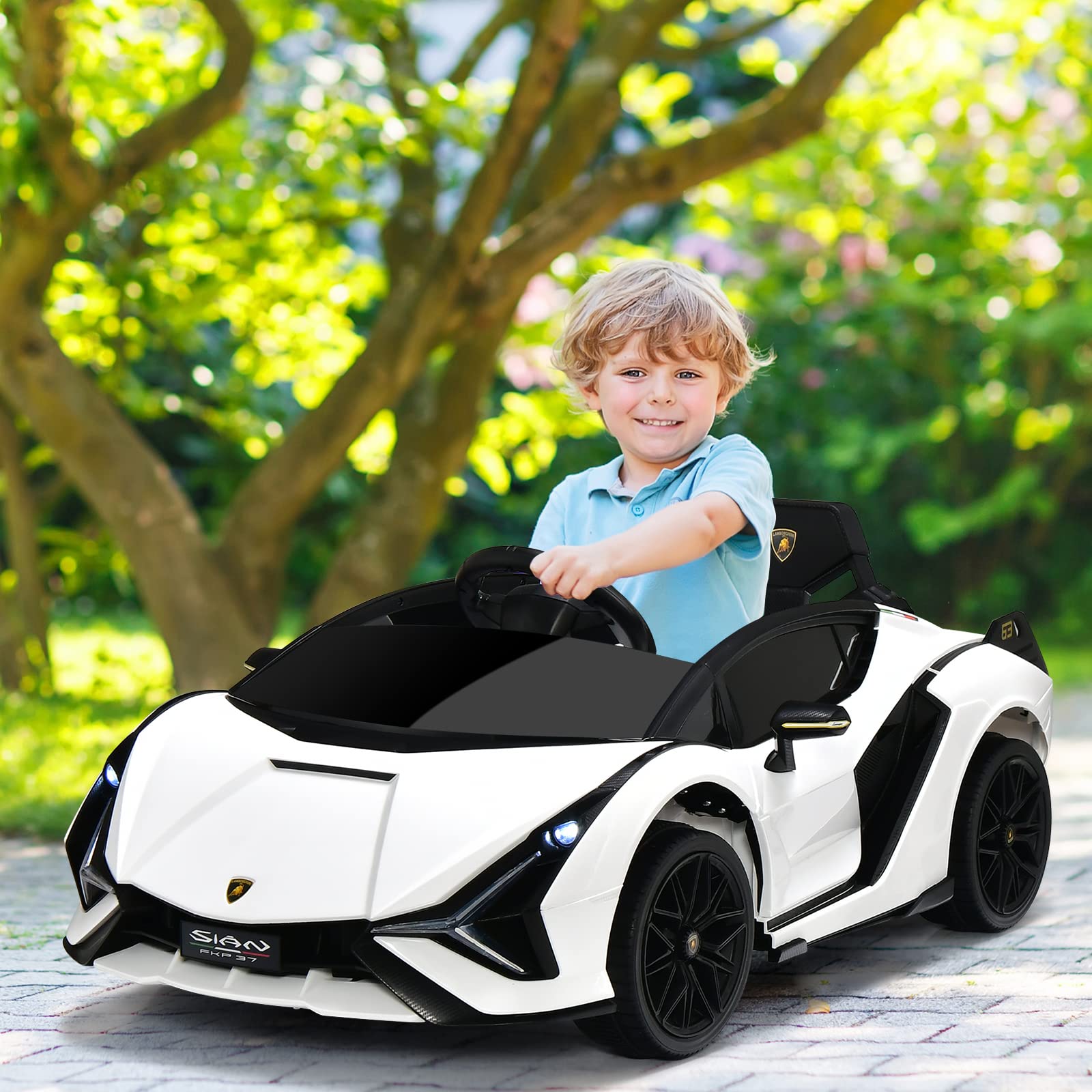 2025 Lamborghini Electric med licenseret Bluetooth-affjedring