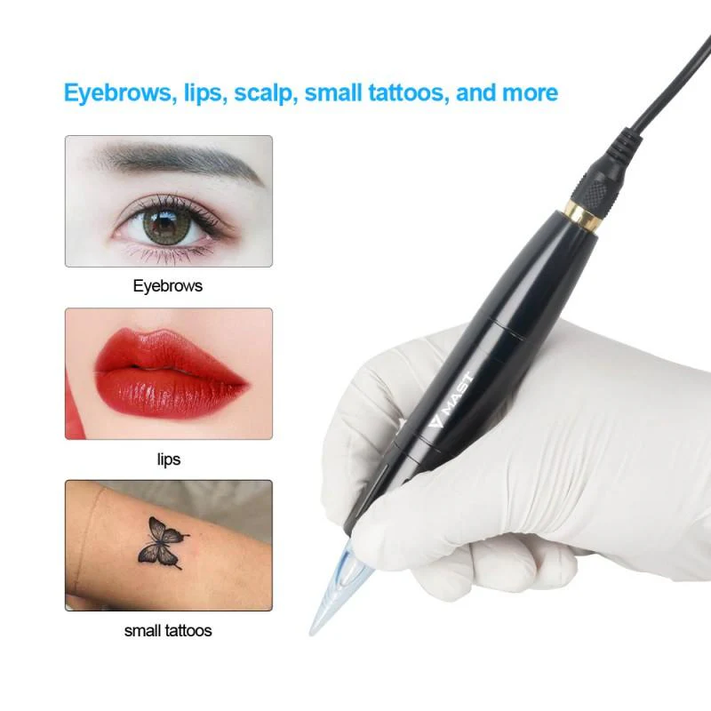 Dragonhawk Mast Magi Pen Rotations-Permanent-Make-up-Maschine für Lippen und Augenbrauen
