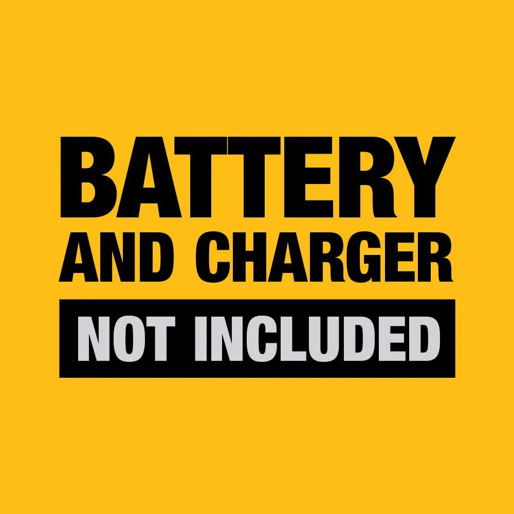 2025 Vare #0177 DEWALT 20V MAX Kompakt og bærbar dækkompressor. Automatisk slukning. LED-lys. Værktøj uden batteri eller oplader (DCC020IB)