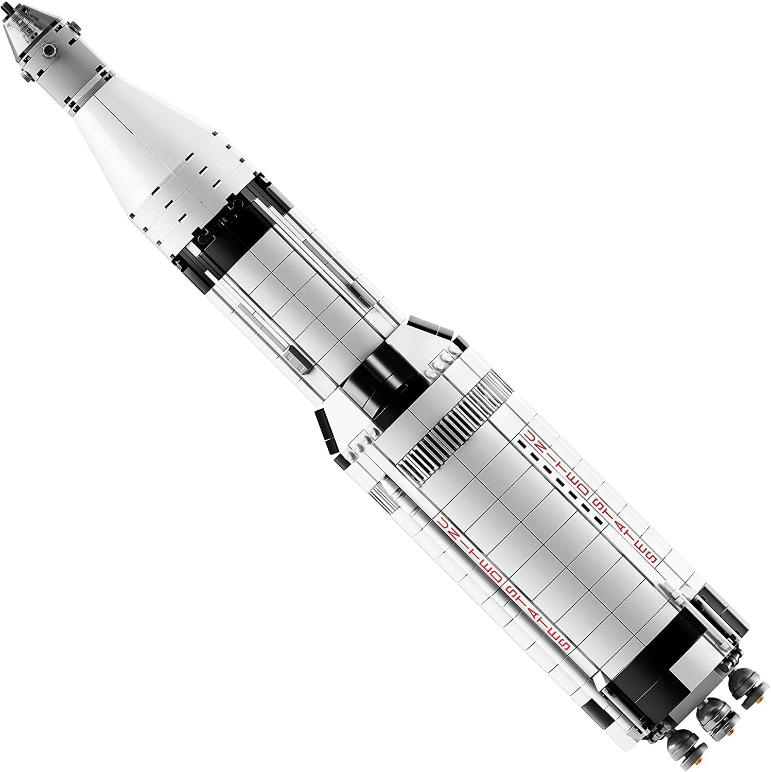 LEGO Ideas NASA Apollo Saturn V 92176 – Weltraumraketenmodell für Kinder und Erwachsene, Wissenschafts-Bausatz (1969 Teile)