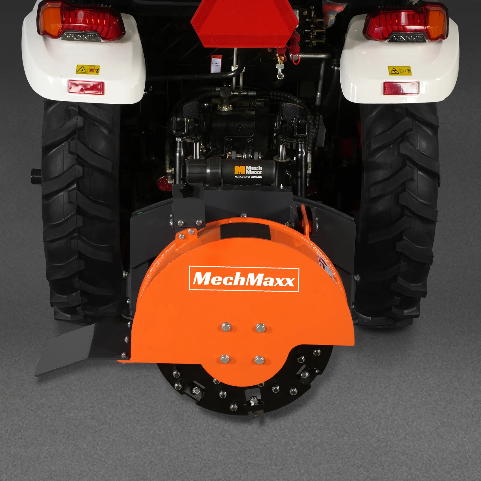 Broyeur de souches MechMaxx SG24 2025 – Attelage de prise de force 3 points avec 34 dents en carbure + arbre de prise de force inclus