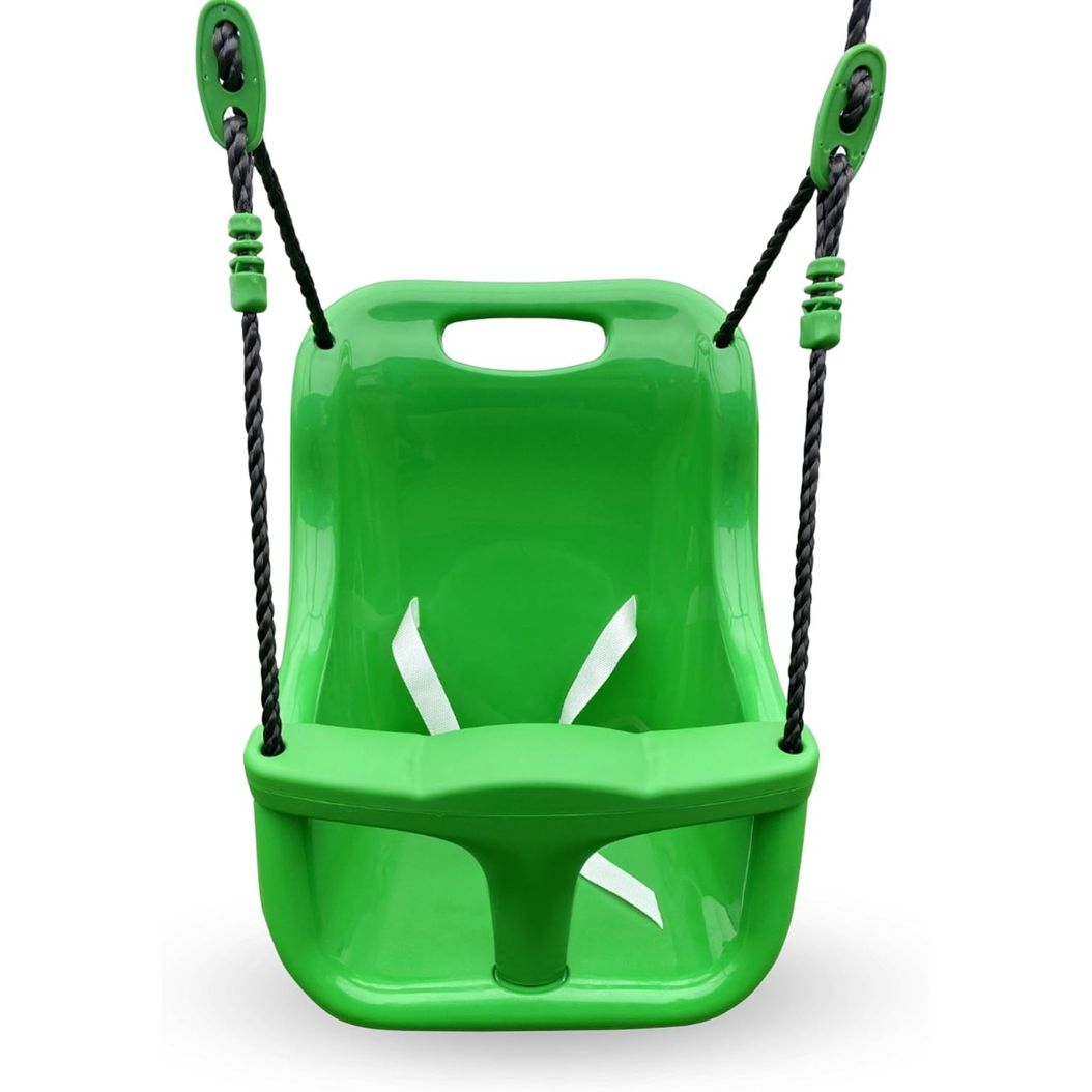 Babyschaukel ab 6 Monaten, max. 25 kg, für drinnen und draußen geeignet, höhenverstellbar