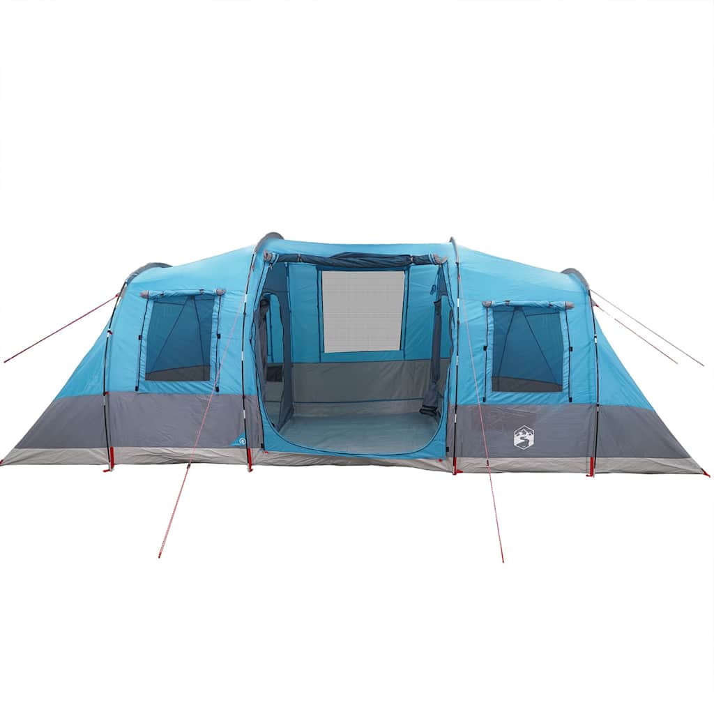 Tente tunnel bleue imperméable 2025 pour 4 personnes V6491