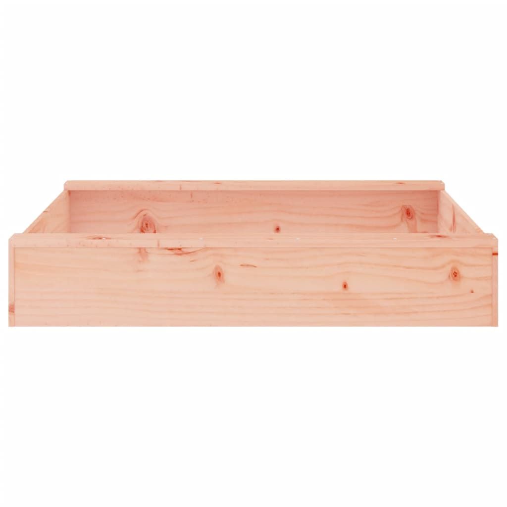 Quadratischer Sandkasten aus massivem Douglasienholz mit Sitzgelegenheiten von Vidaxl