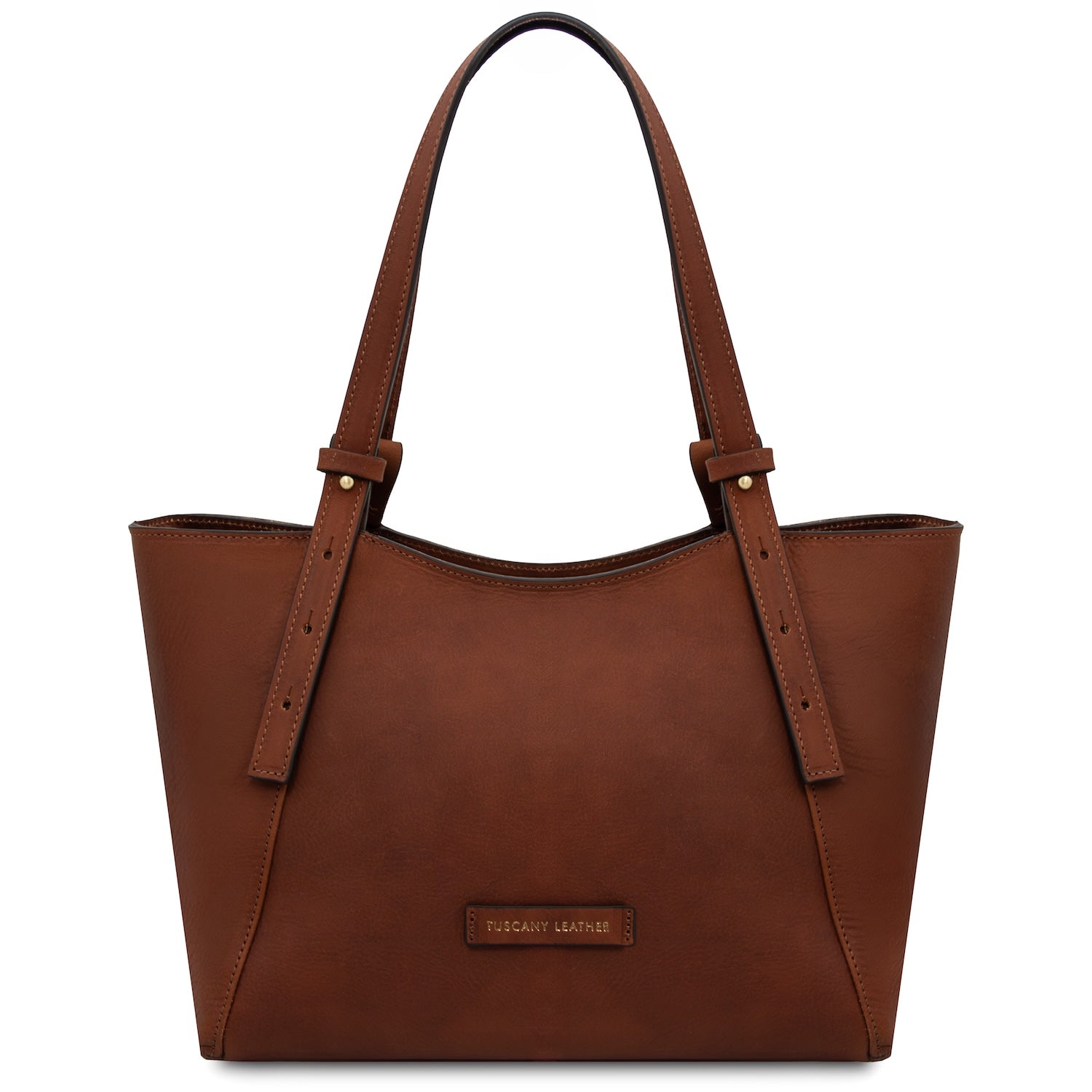 Libra - Long handle leather tote bag | TL142562
