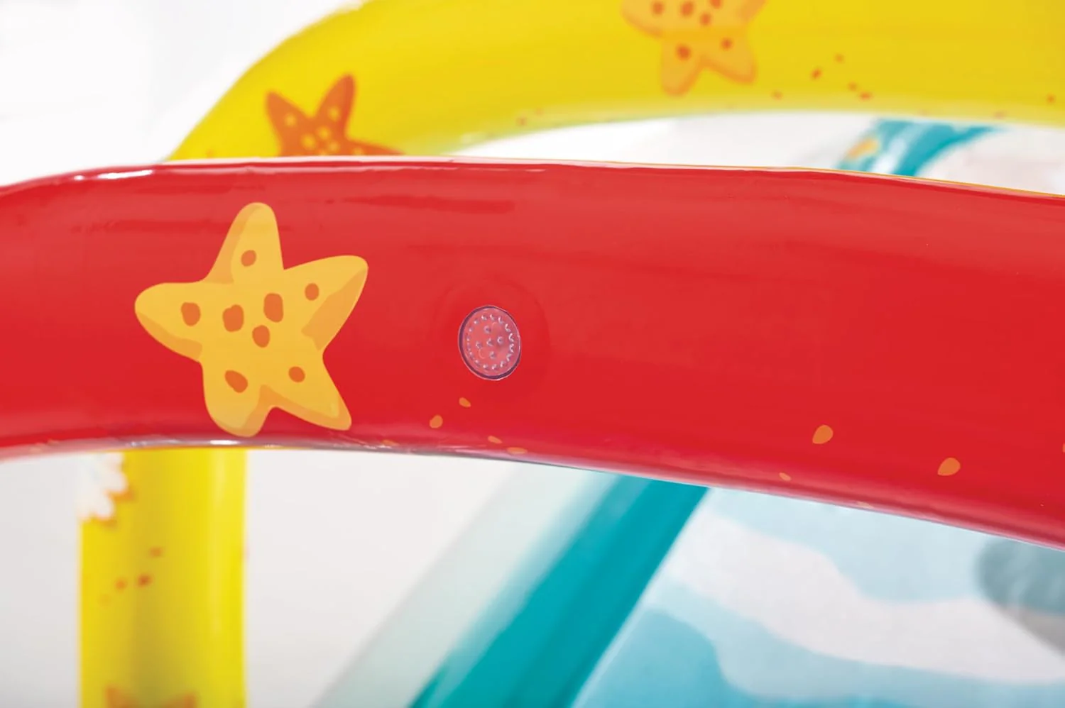 Intex Jungle Adventure Oppusteligt Legeområde – Pool med Rutsjebane og Vandlege til Børn