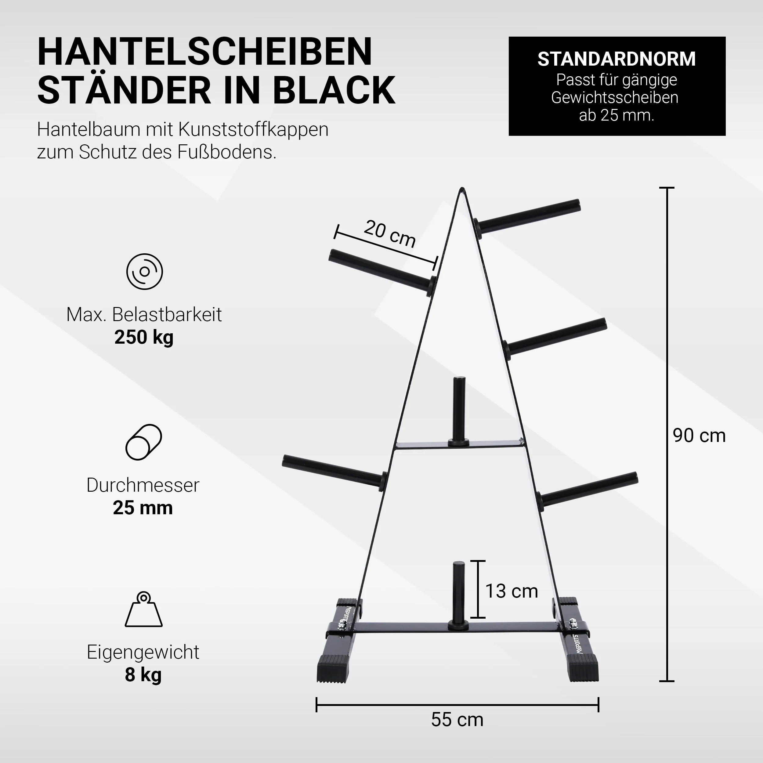 Premium-Hantelscheibenständer 2025