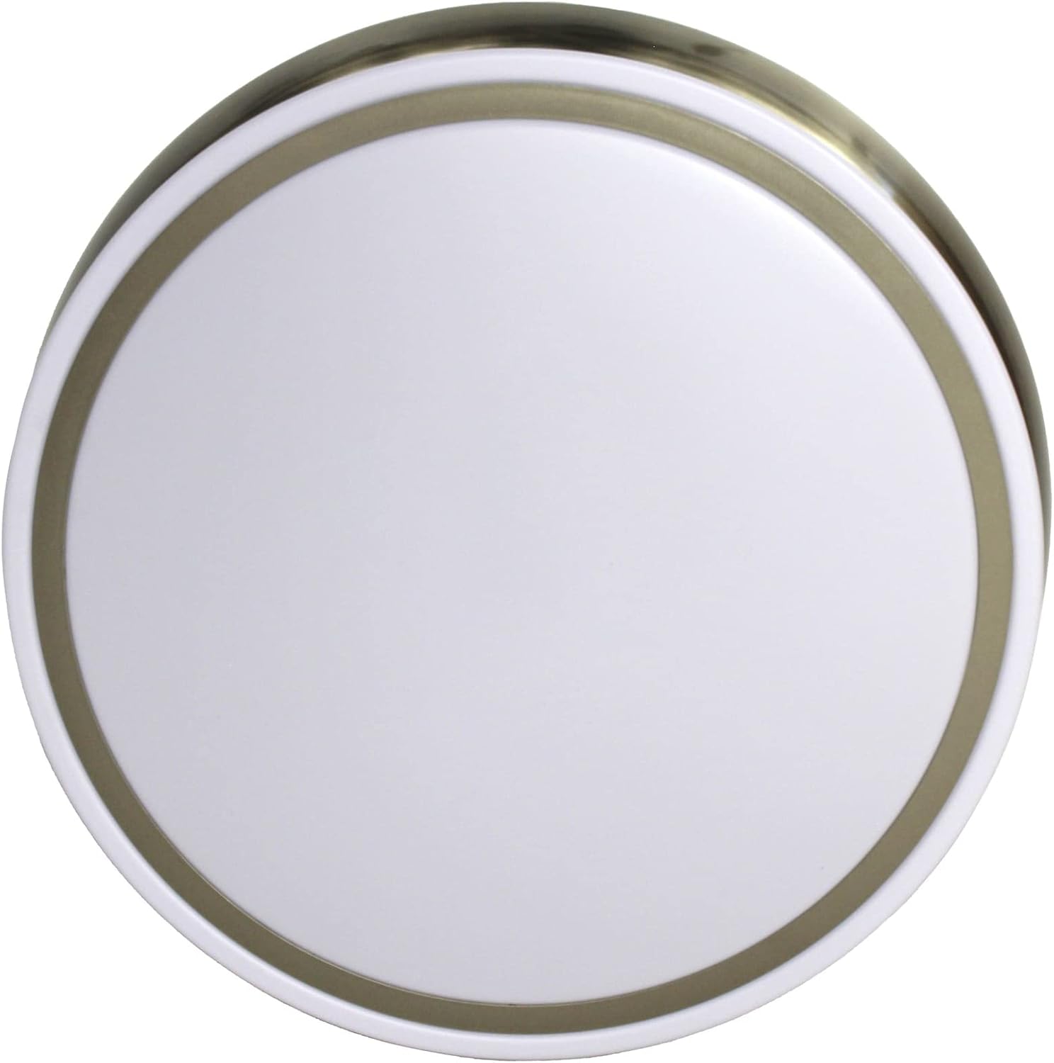 Wonderlamp – Mini ventilateur de plafond LED Pearl avec pales rétractables, moteur CC silencieux, 3 températures de couleur réglables, 46 W, blanc