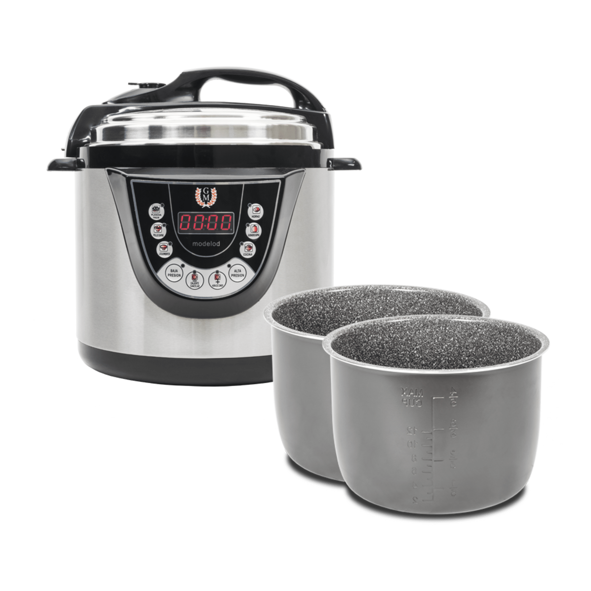 GM model D gryde + 2 Excelsior spande