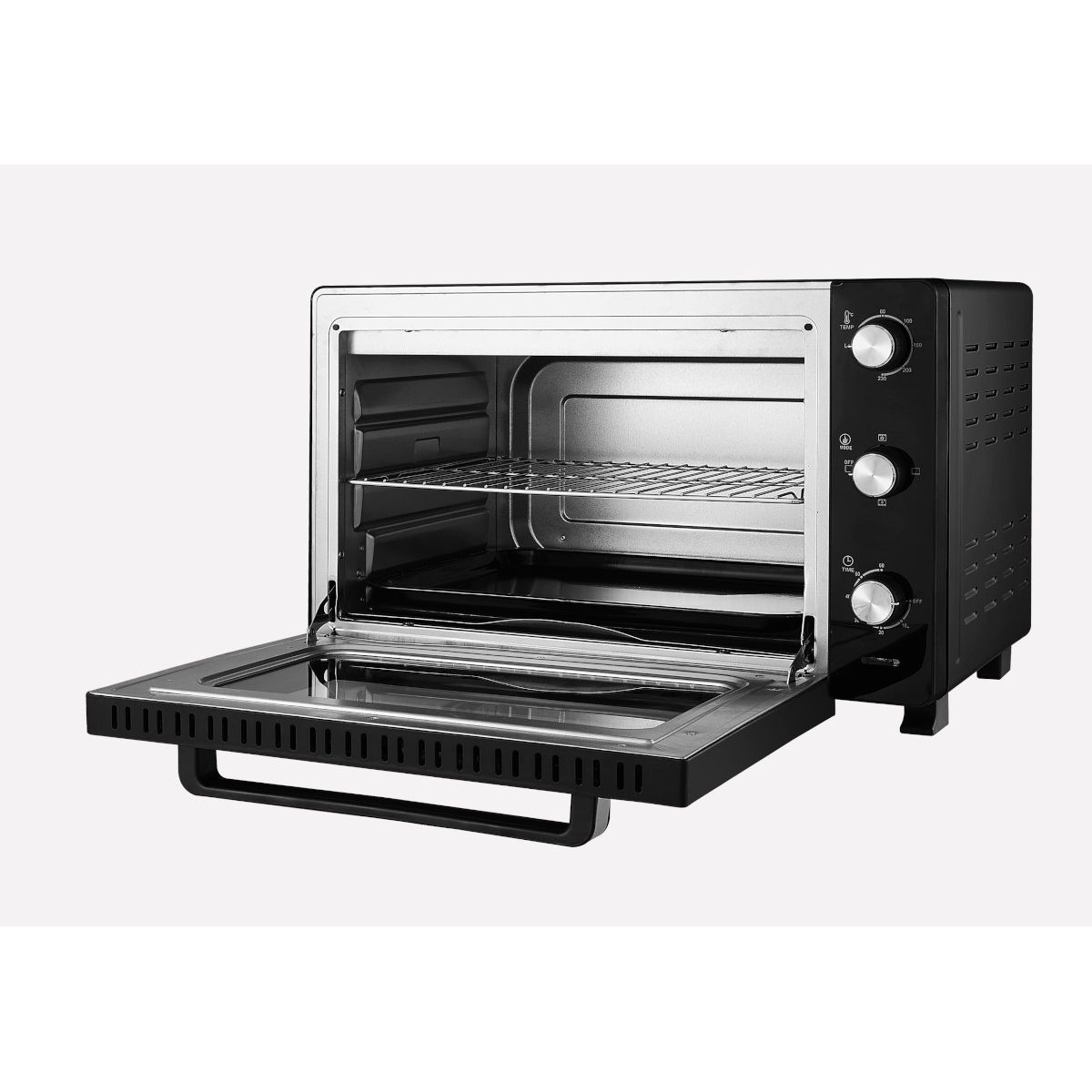 Elektrischer Konvektionsofen mit 48 Litern Fassungsvermögen, 1800 W Leistung, Tischgerät