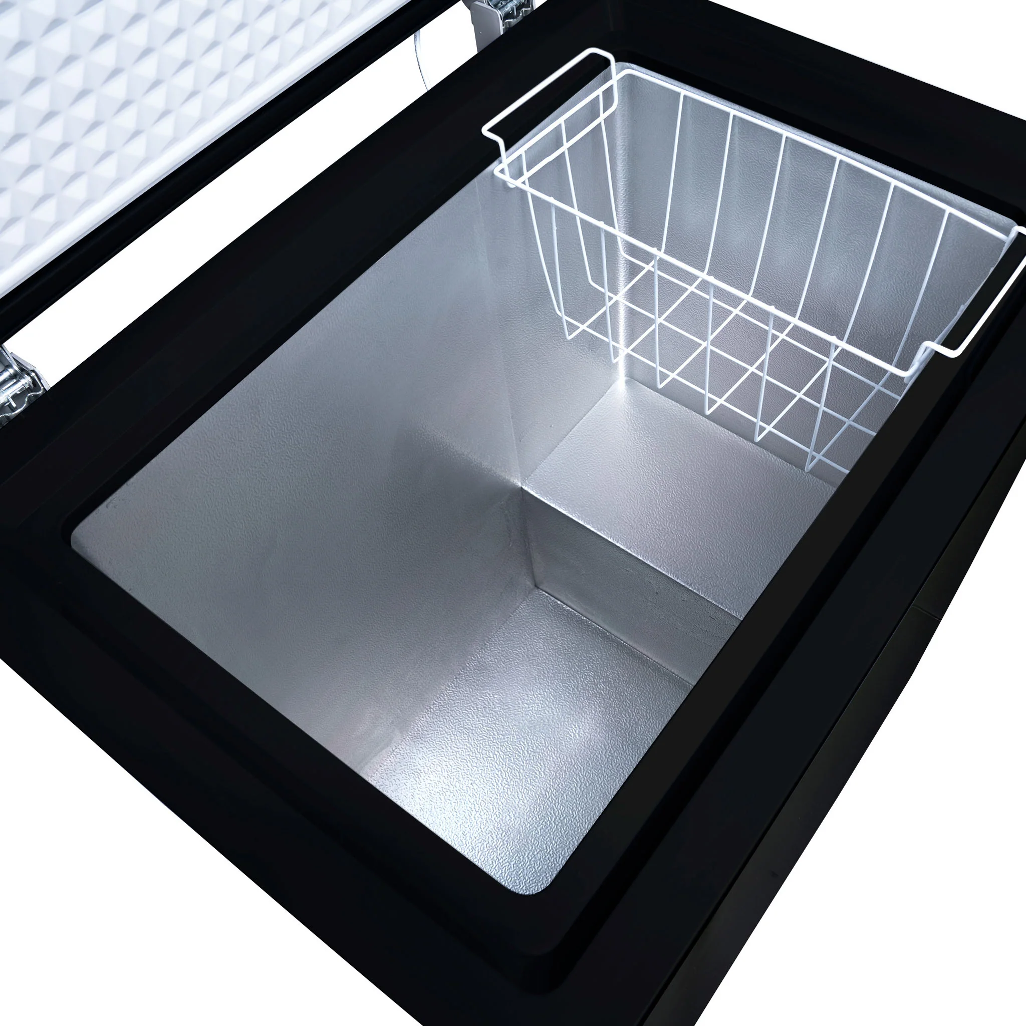 Newair Mini-Gefriertruhe (Modelljahr 2025) – 5 Kubikfuß – Schwarz