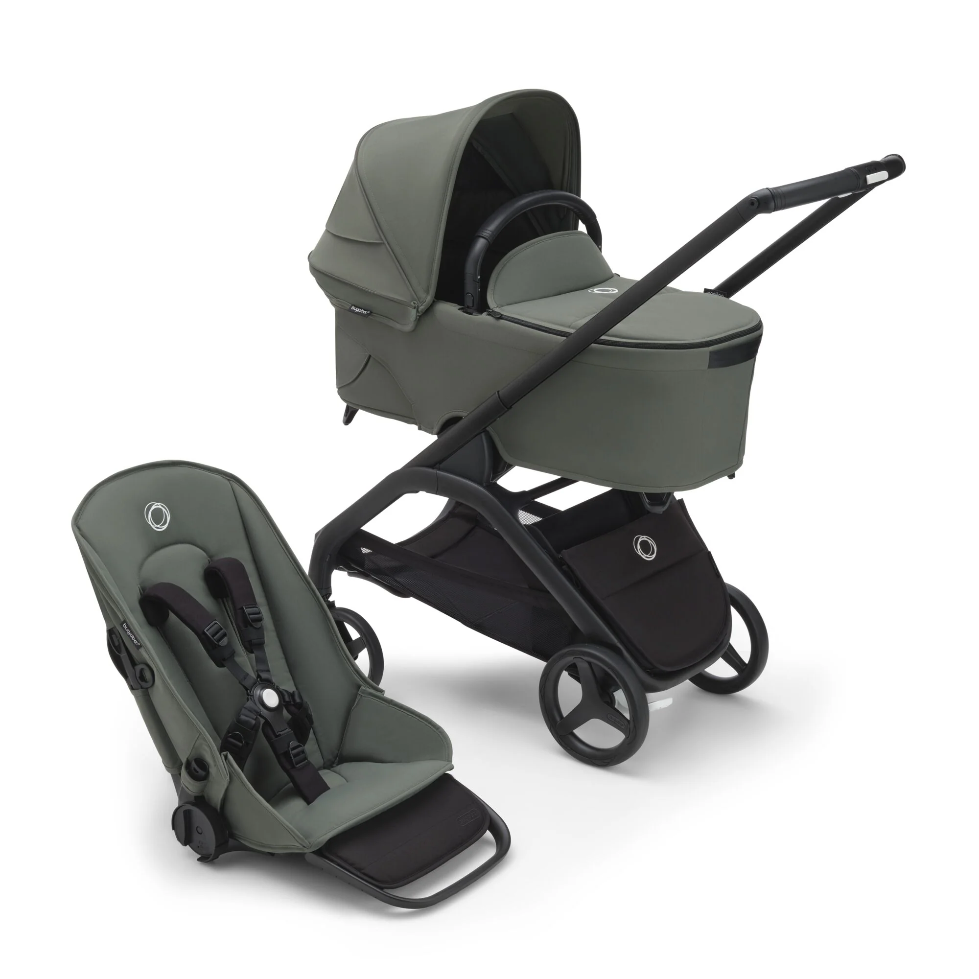 Poussette Bugaboo Dragonfly complète avec nacelle (modèle 2025) - Précommande