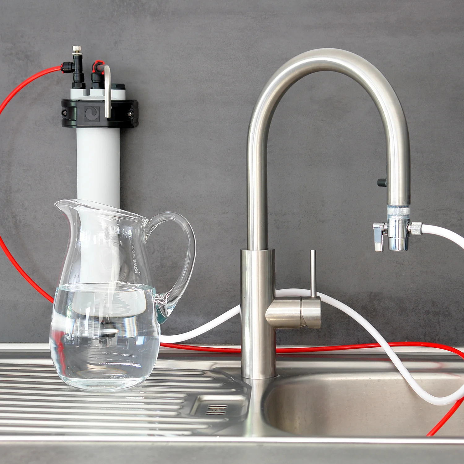 Rowa Mini AT b 2025 – Système d'osmose inverse manuel DirectFlow pour eau potable pure