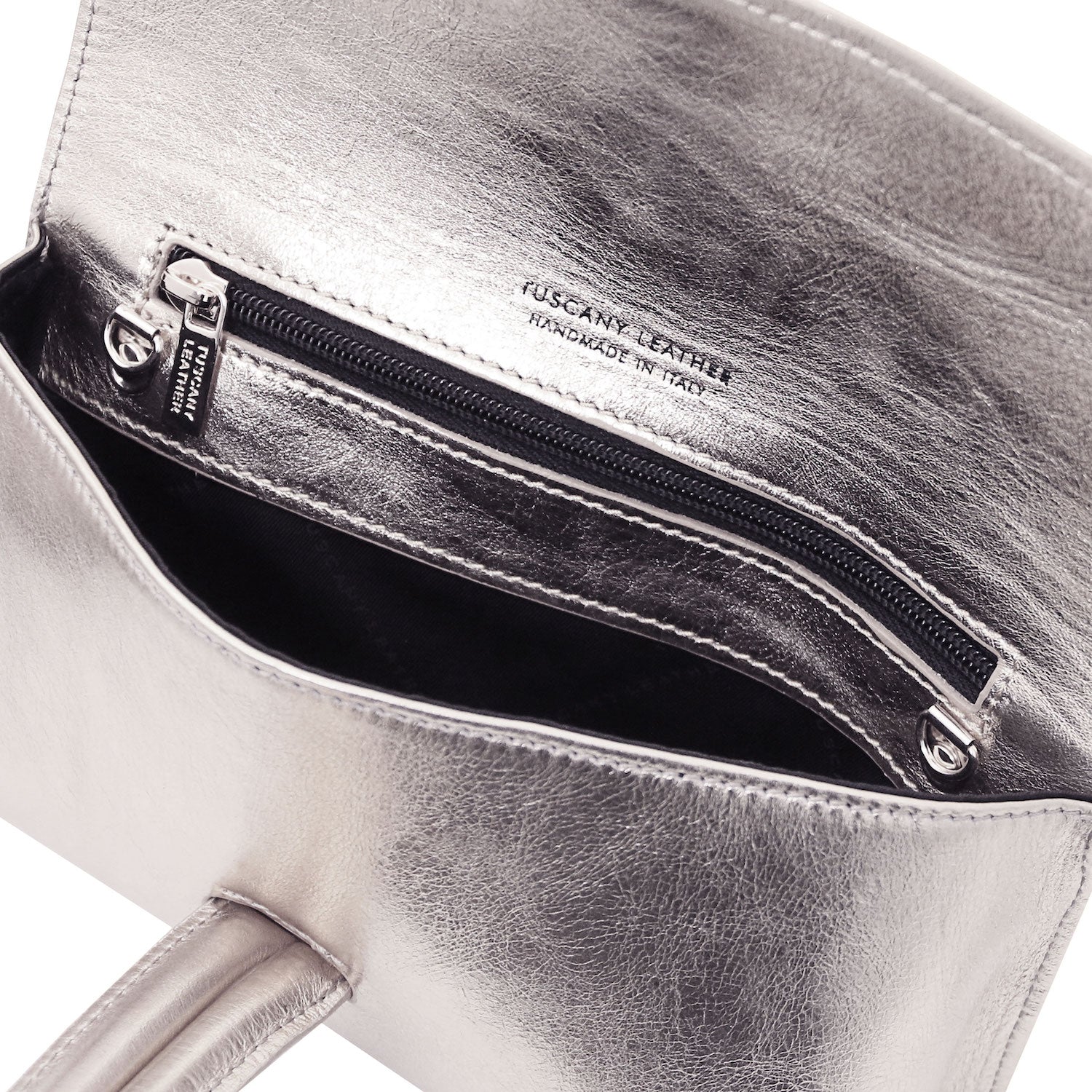TL Bag - Metallic leather clutch | TL141993