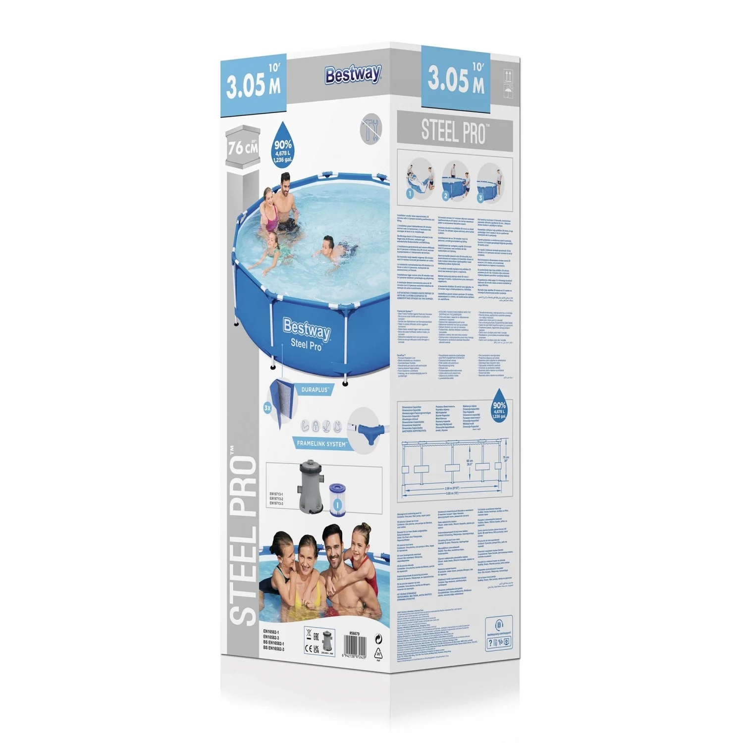 Bestway Schlauchpool 305x76 cm