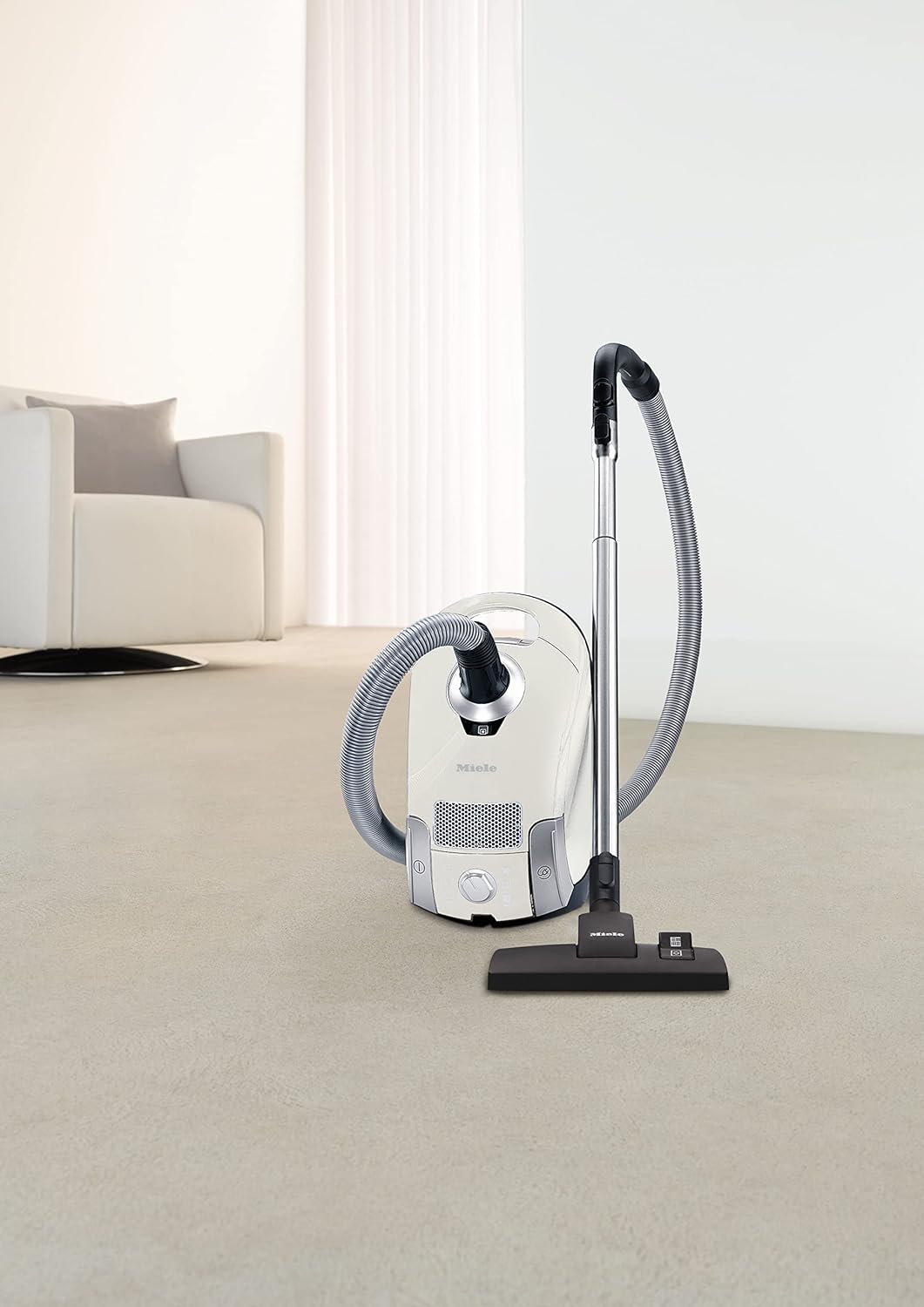 Aspirateur traîneau Pure Suction Powerline 2025. Blanc lotus.