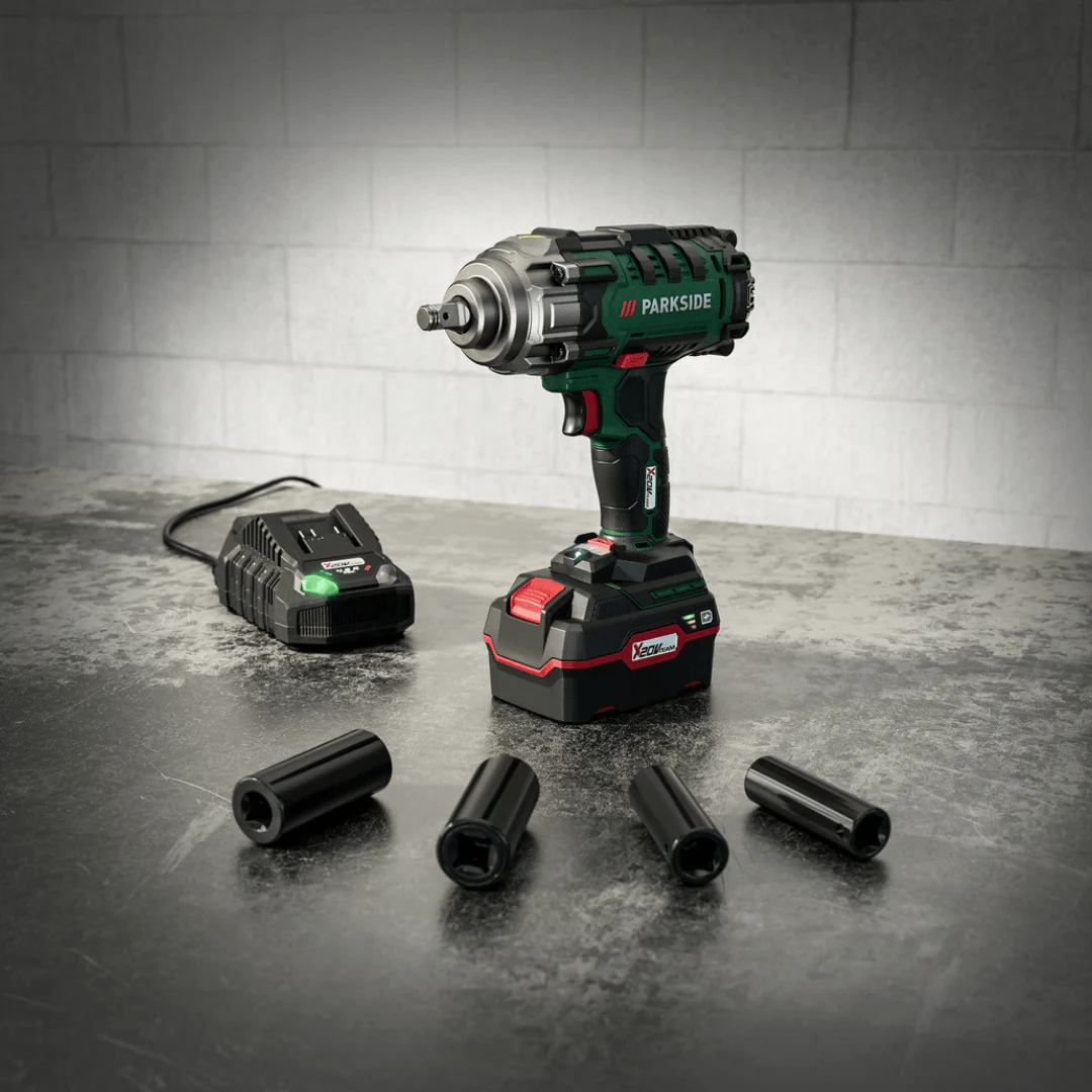 2025 PARKSIDE® PASSK 20-Li B2 Akku-slagnøgle. 20V