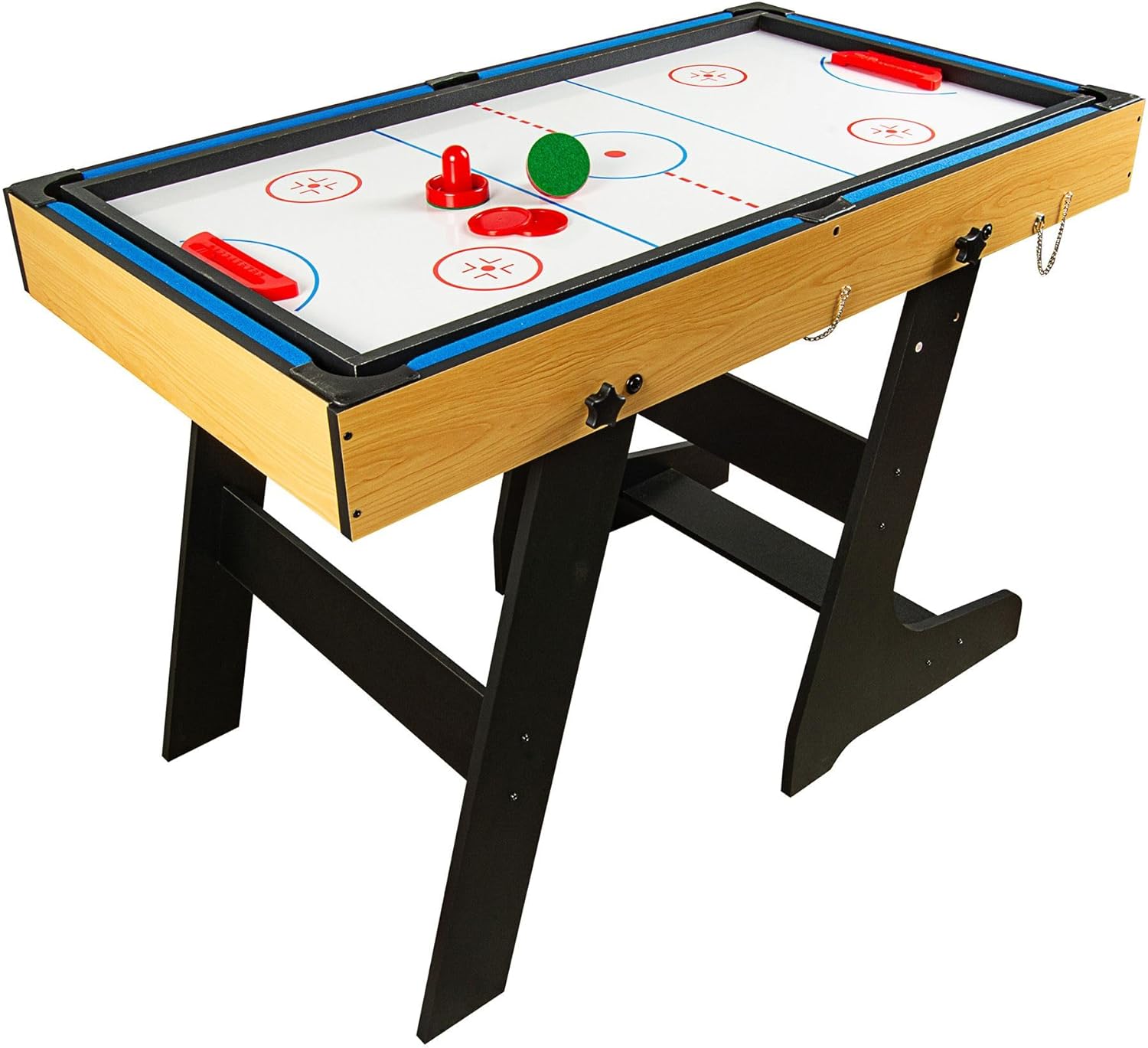 Leomark Spieltisch aus Holz für Kinder und Erwachsene | Spielspaß zu Hause oder auf Partys, Familienunterhaltung | Stabil, lehrreich und einfach aufzubauen