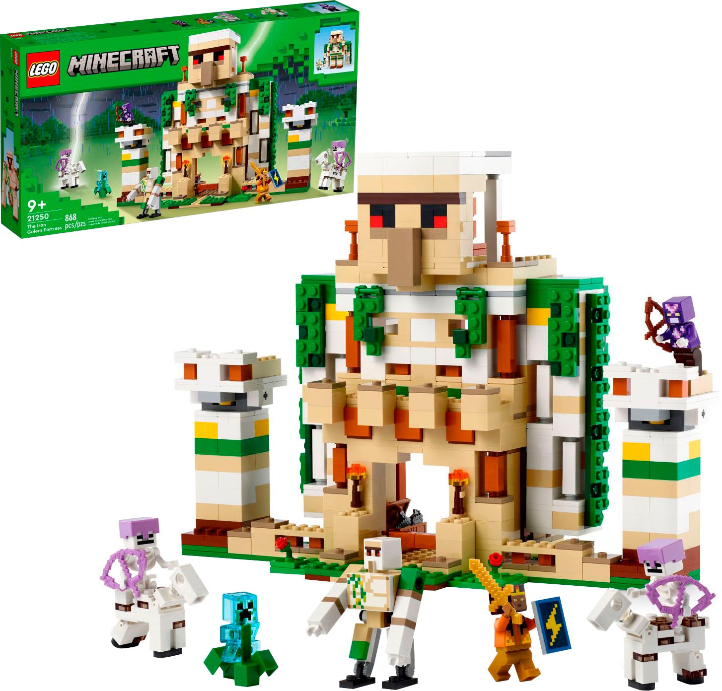 LEGO – Minecraft Jerngolem-fæstningen 21250