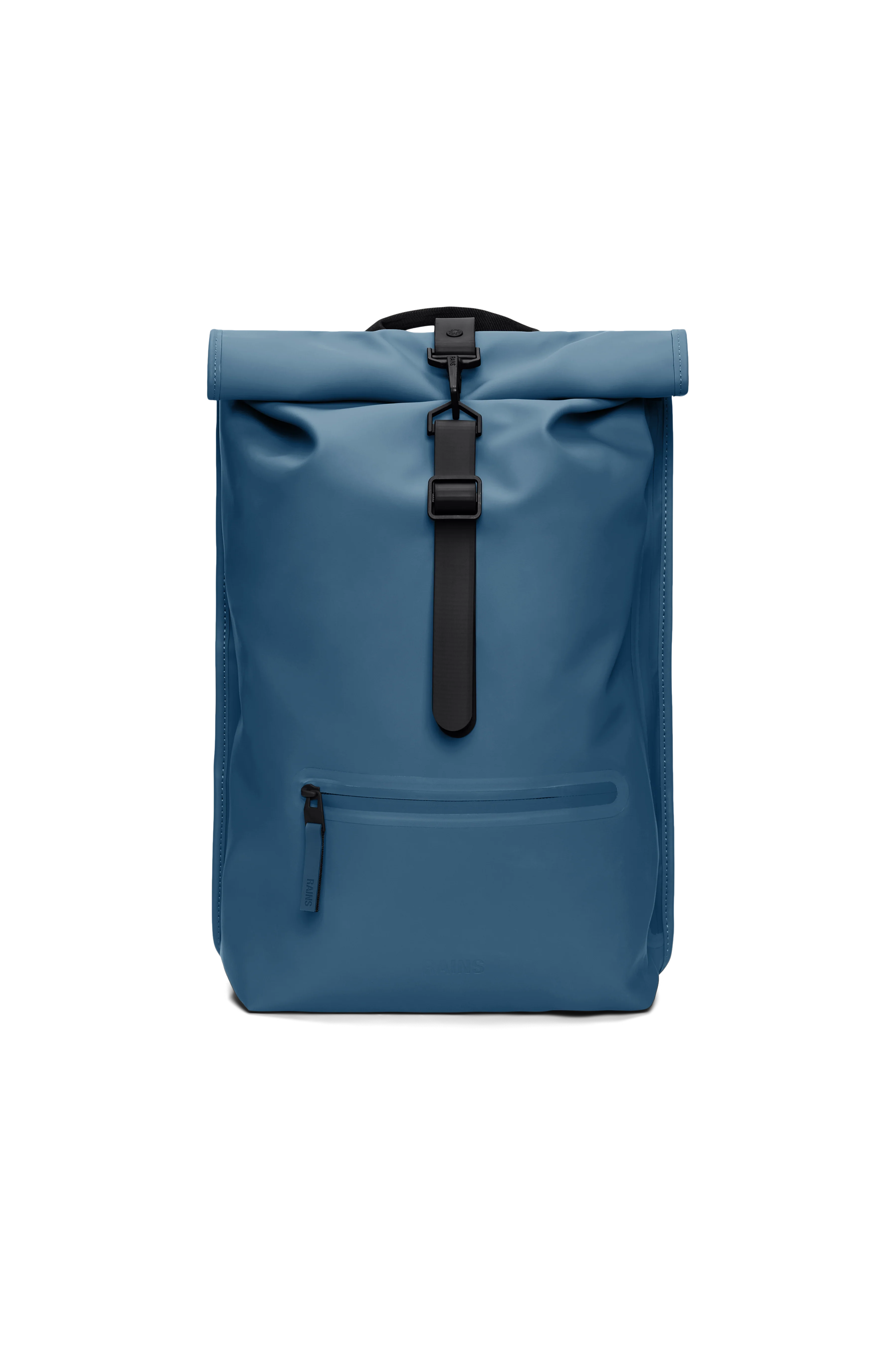 2025 Rolltop-rygsæk – Vandtæt urban rygsæk med roll-top-lukning. Siderum til laptop og sikker brystrem