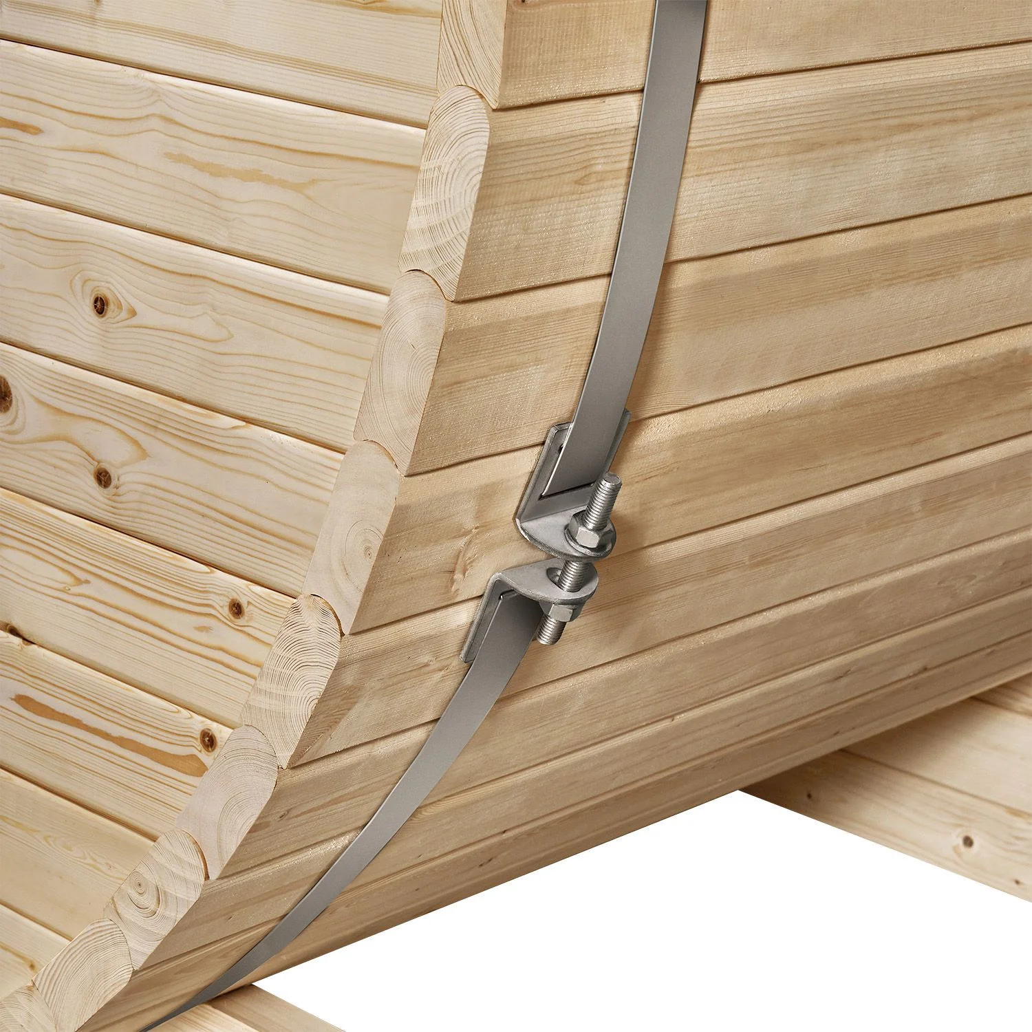 2025 Spitzbergen Fasssauna mit Saunaofen